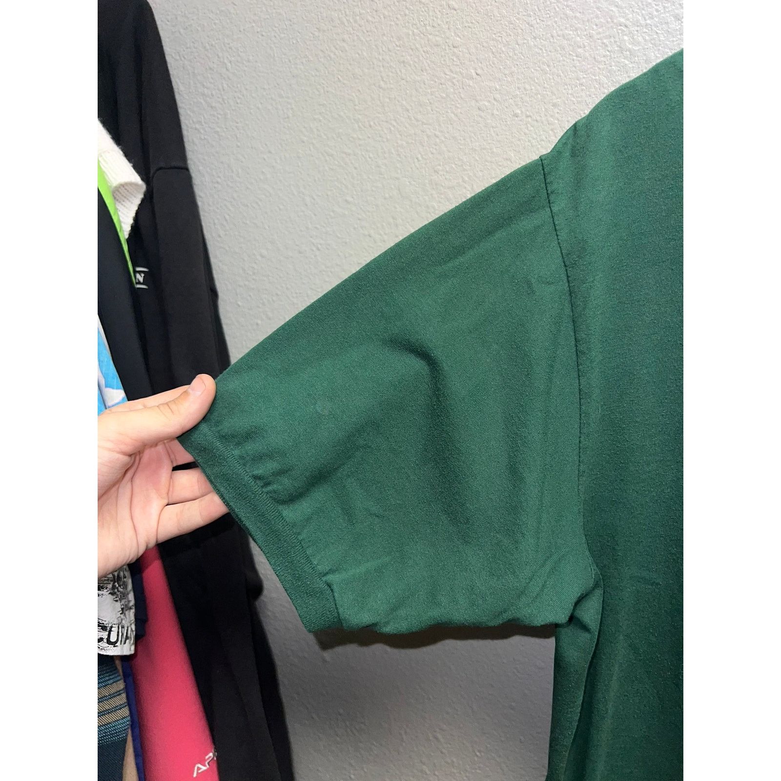 Jerzees Vintage Discovery Channel Shirt Polo Green Store Top 90s L Size US L / EU 52-54 / 3 - 5 Thumbnail