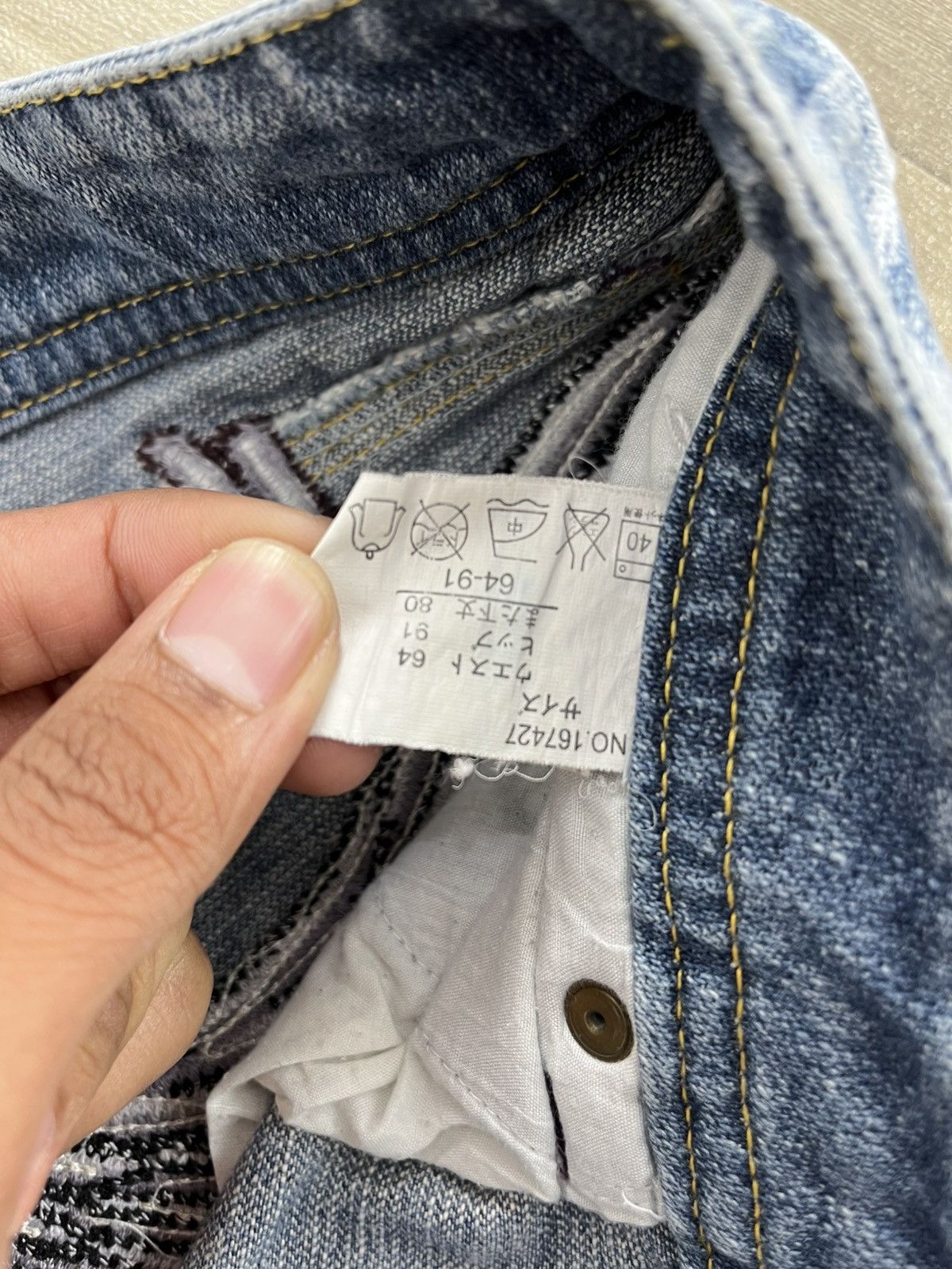 If Six Was Nine Flare Jeans High Street Japan Boot Cut Heaven Winger Jeans Size US 28 / EU 44 - 11 Thumbnail
