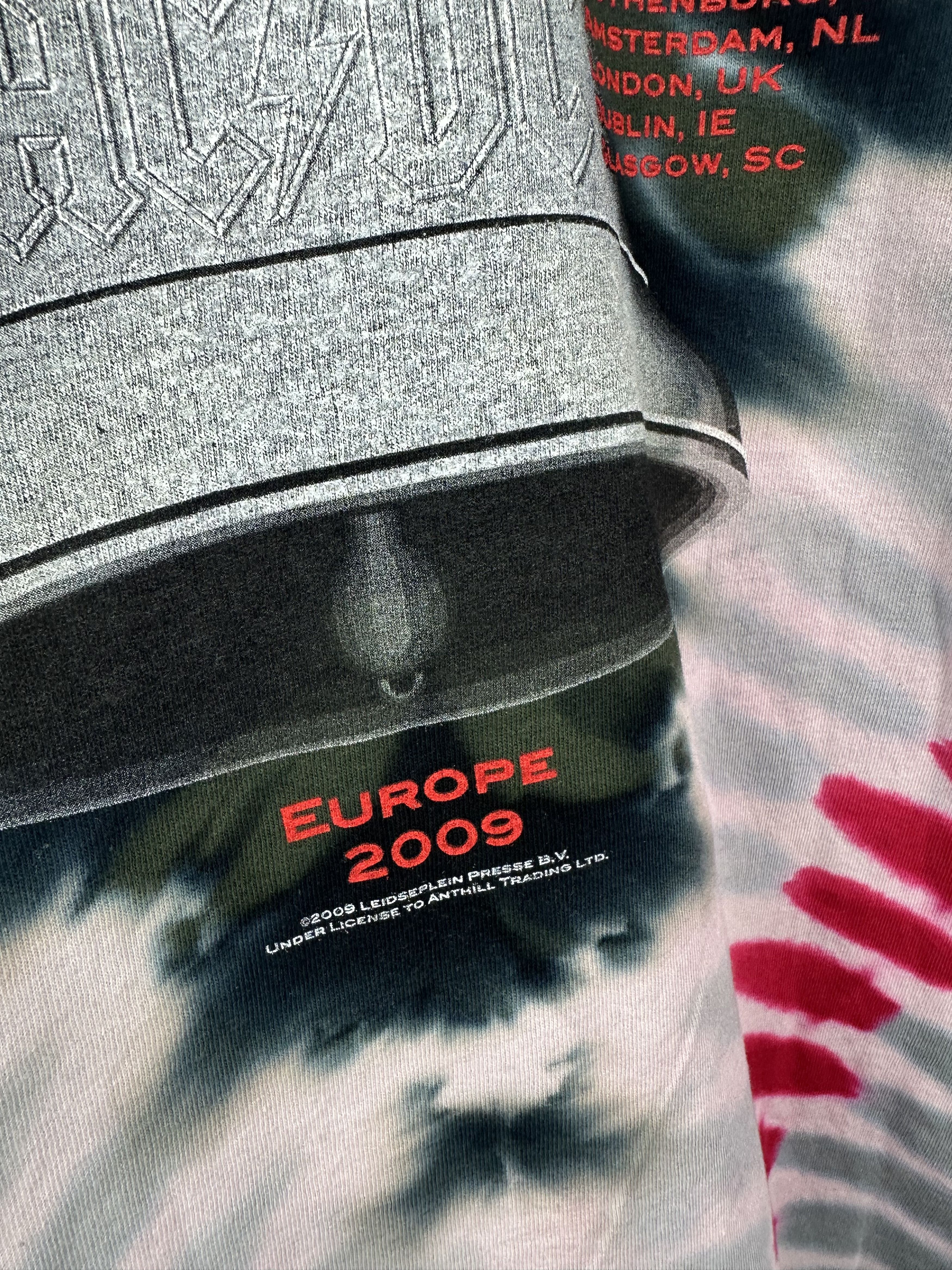 AC/DC × Band Tees AC/DC Black Ice Concert Tour Shirt Tye Dye Over Print Tee Size US XXL / EU 58 / 5 - 8 Thumbnail