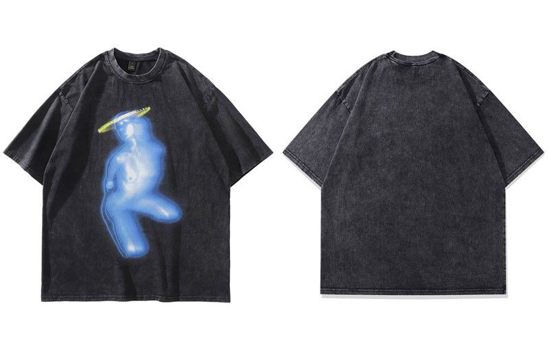 Japanese Brand × Vintage Shadow Girl Oversized T Shirt Size US L / EU 52-54 / 3 - 1 Thumbnail