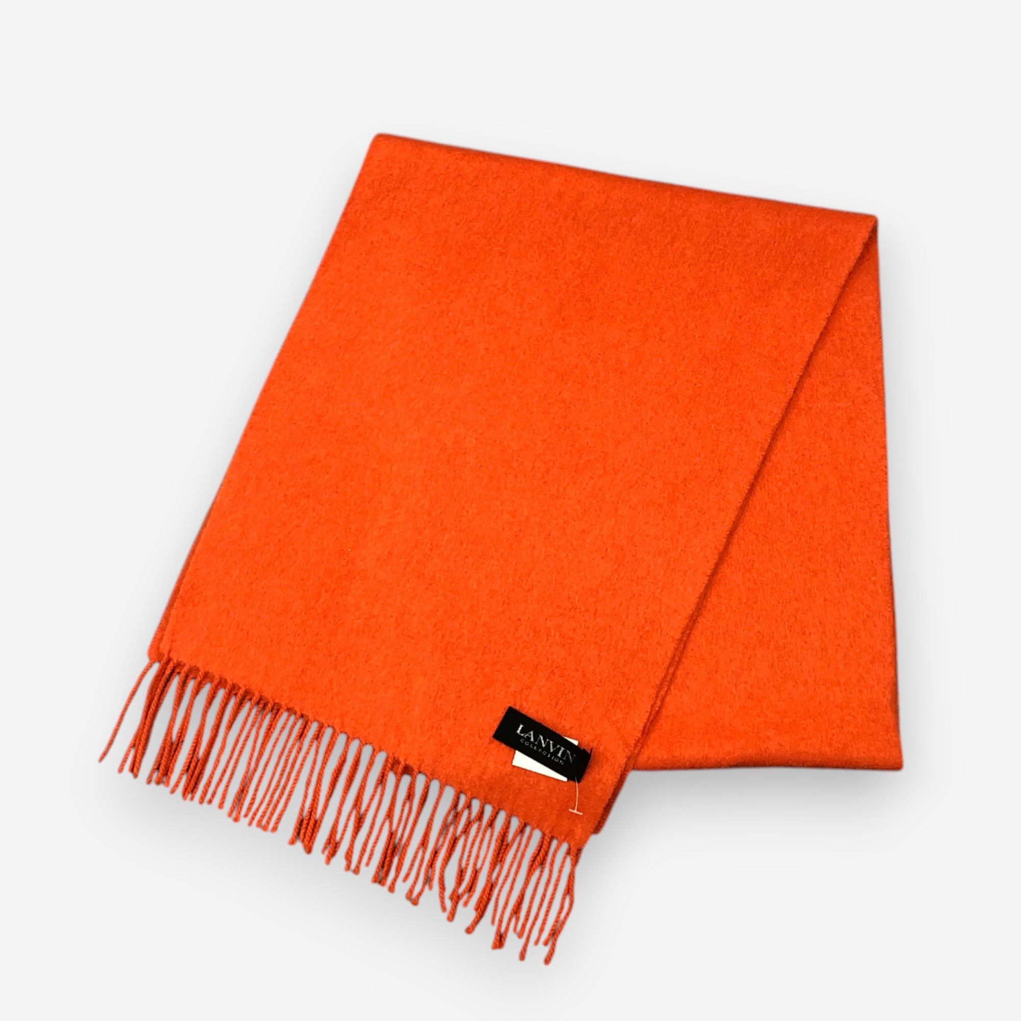 Lanvin Vintage Lanvin Scarf Muffler Cashmere Winter Scarves Size ONE SIZE - 3 Thumbnail