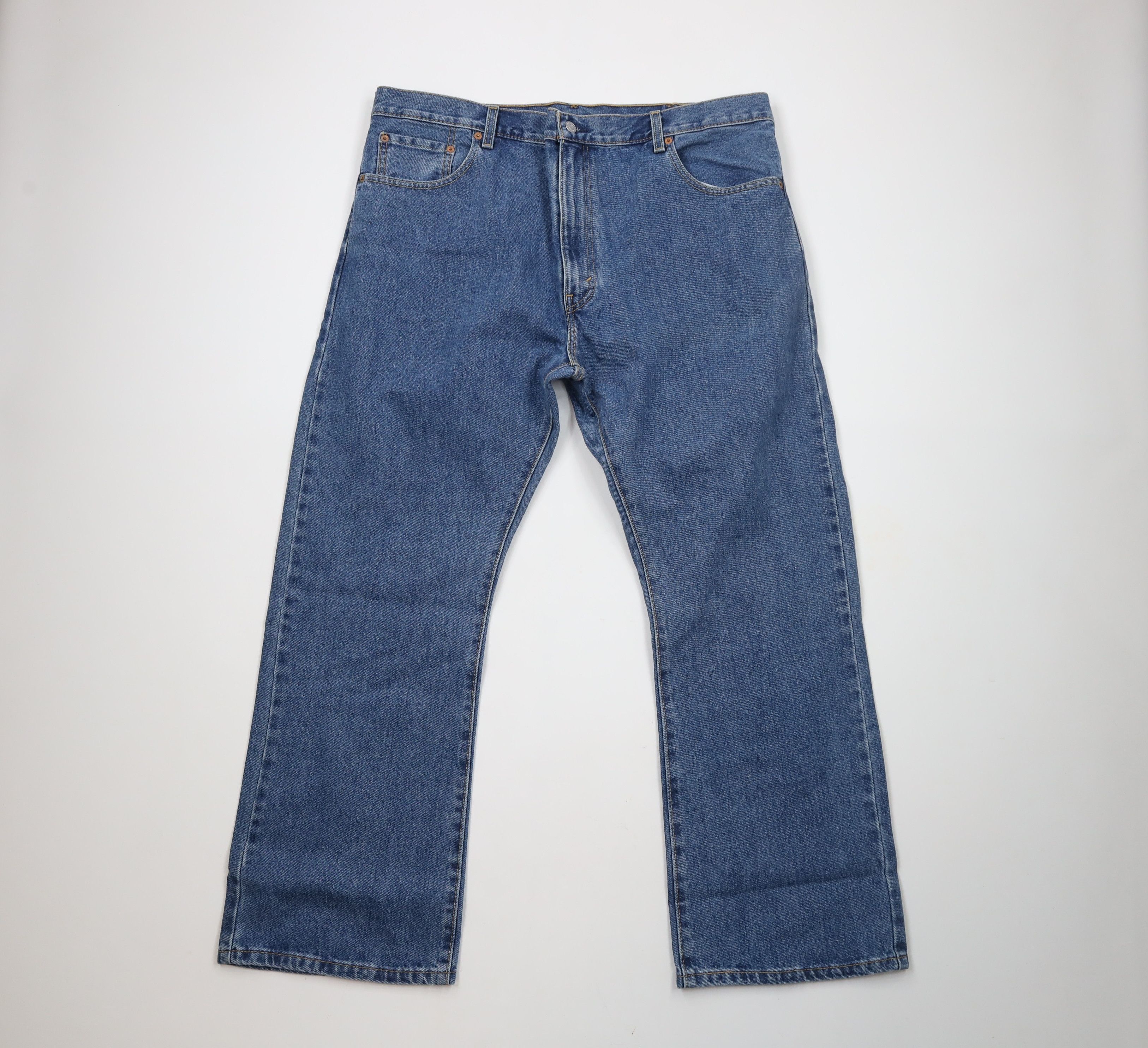 Levi's × Vintage Vintage Y2K Levis 517 Bootcut Flared Denim Jeans Blue Size US 42 / EU 58 - 1 Thumbnail