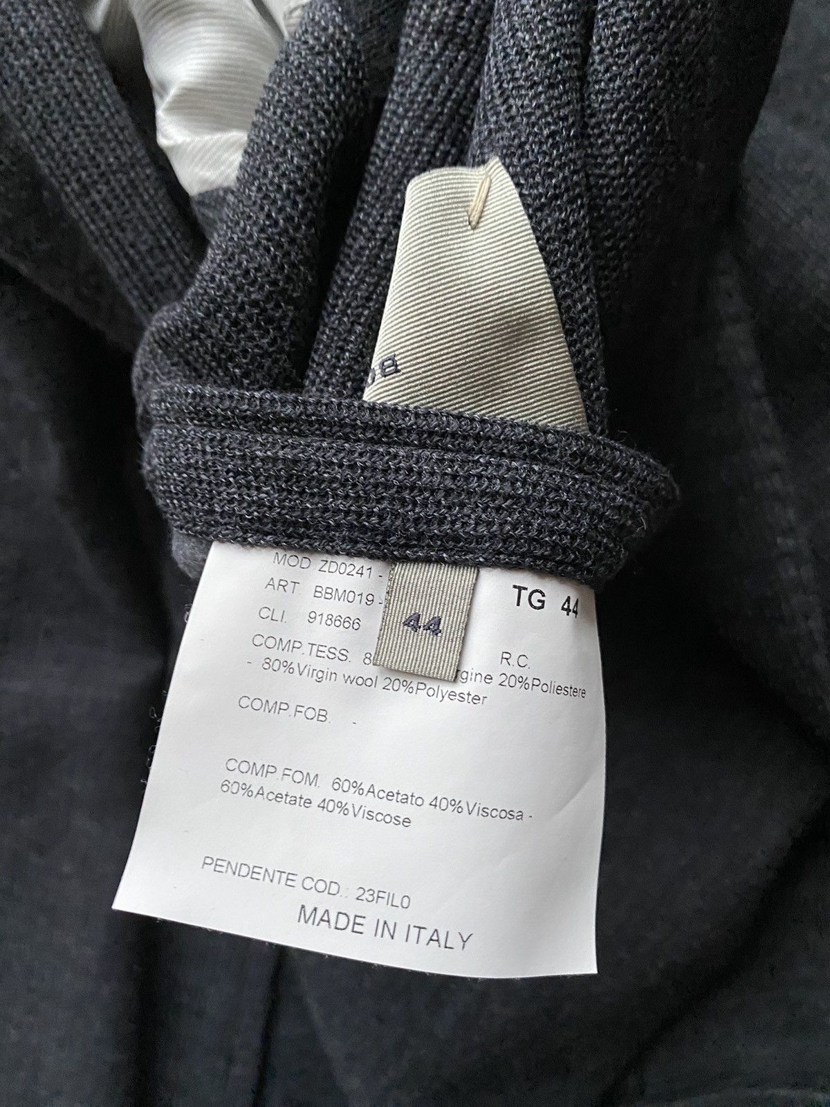 Boglioli Boglioli Wool Tweed Blazer Jacket Sport Coat Unstructured Size 44S - 12 Thumbnail