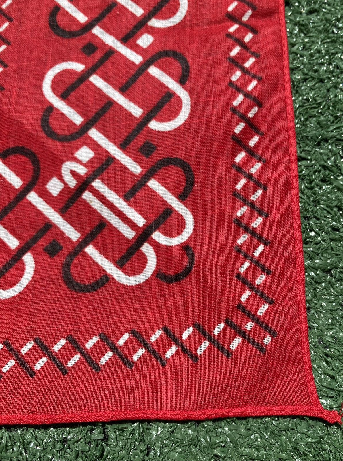 Other VTG 70s Fast Color Tiger Head Label Red Knot Bandana Size ONE SIZE - 7 Thumbnail