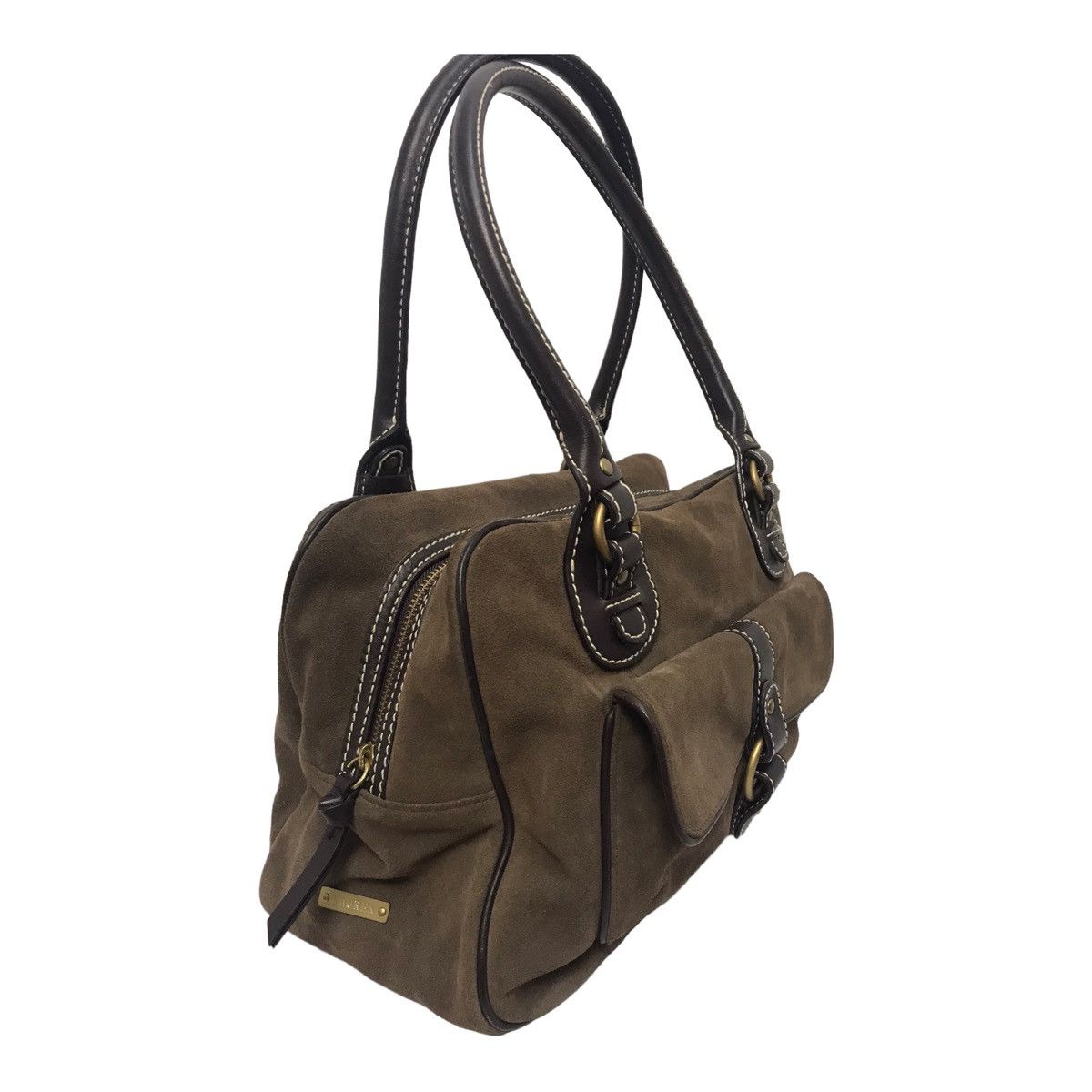Lauren Ralph Lauren × RRL Ralph Lauren × Ralph Lauren Lauren Ralph Lauren Leather Tote Bag Size ONE SIZE - 2 Thumbnail