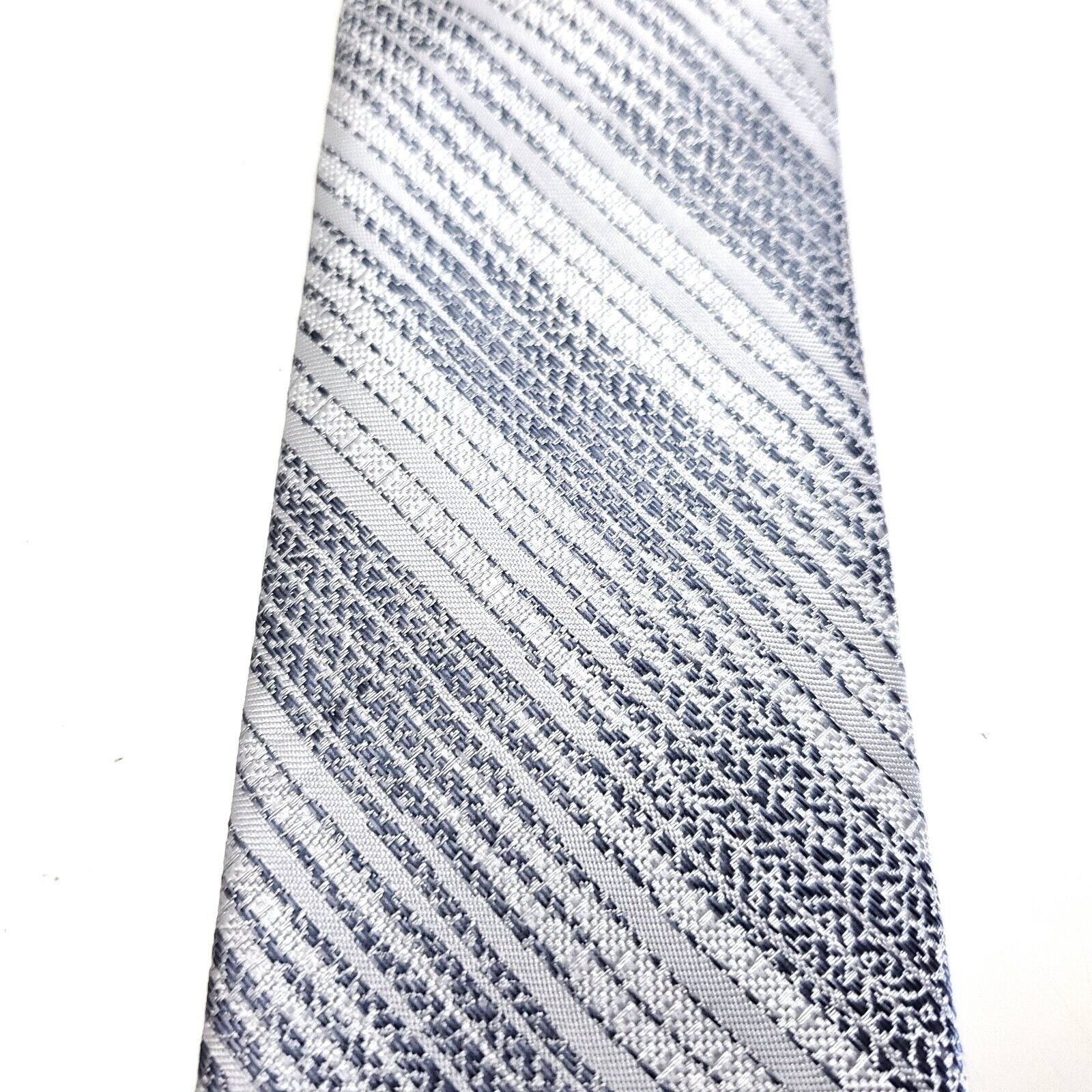 Stacy Adams Stacy Adams Microfiber Gray Striped Gradient Skinny Size ONE SIZE - 2 Thumbnail