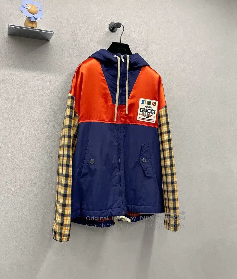 Gucci Gucci Colour-blocked coat Size US S / EU 44-46 / 1 - 3 Thumbnail