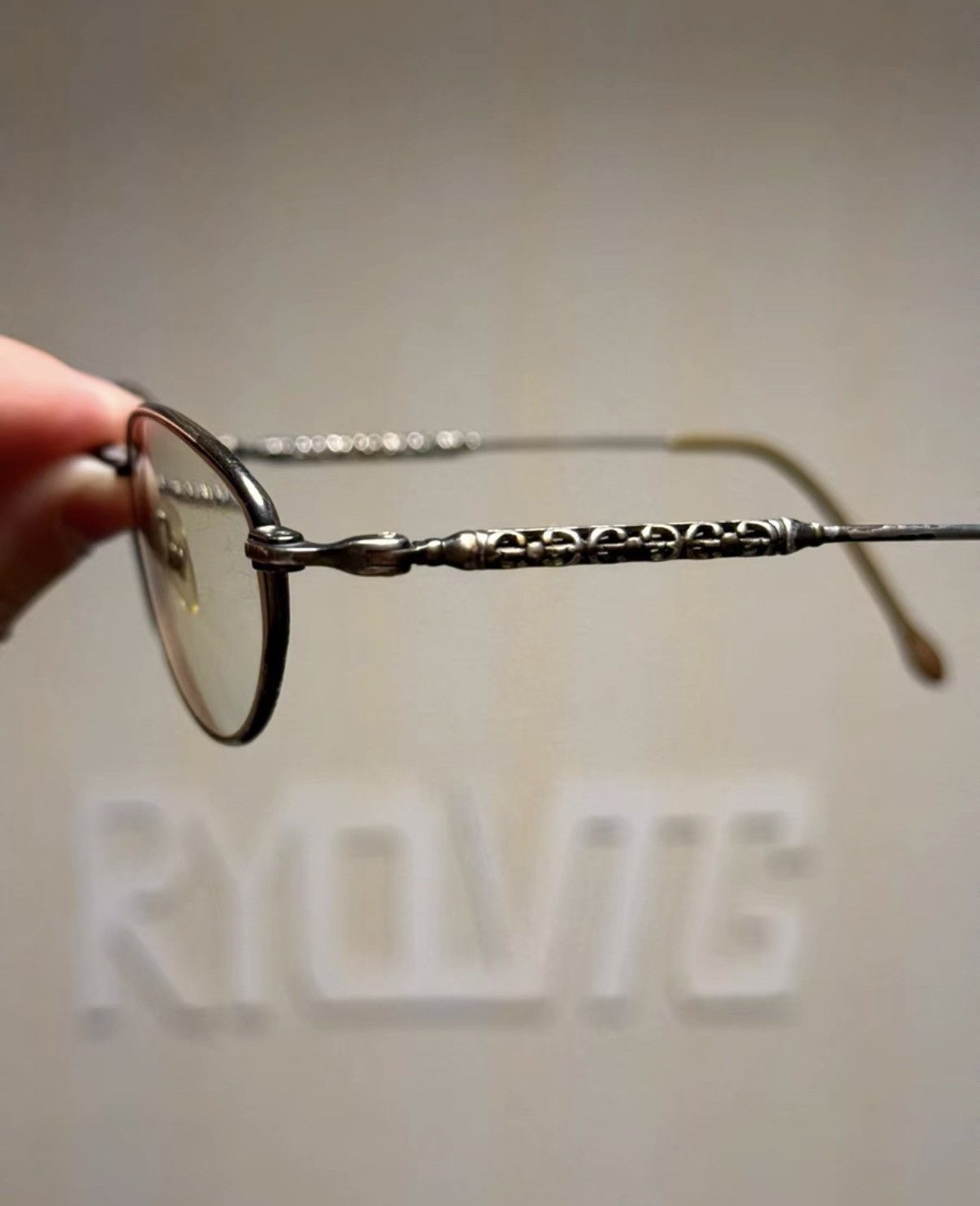 Jean Paul Gaultier Jean Paul Gaultier Chain Cutout Temple Eyeglasses K24 Size ONE SIZE - 2 Thumbnail