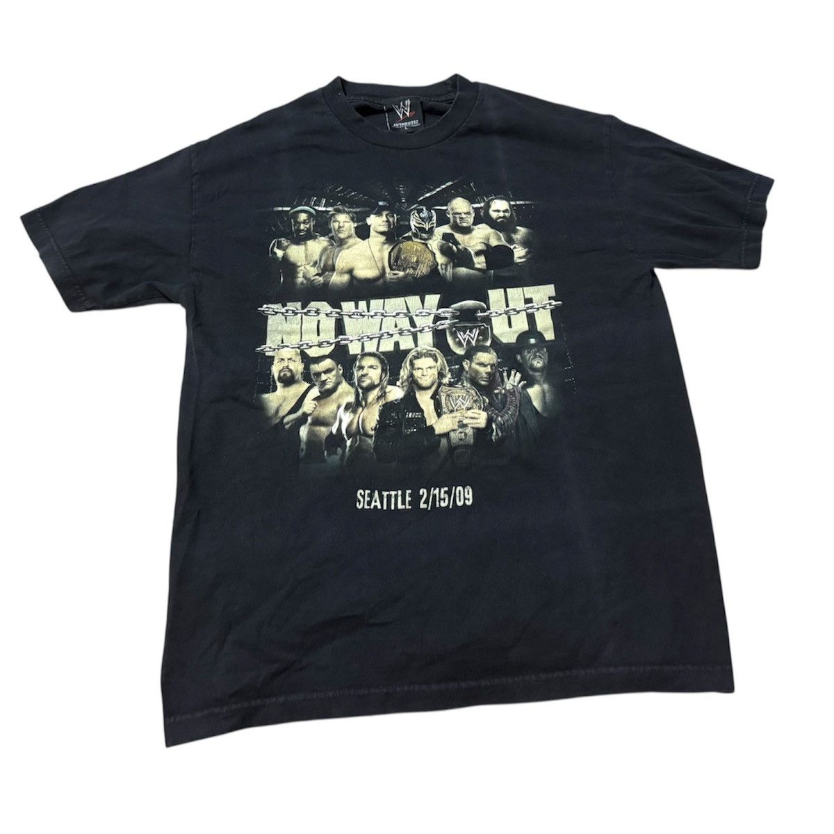 Vintage 00s WWE No Way Out 2009 PPV T-Shirt