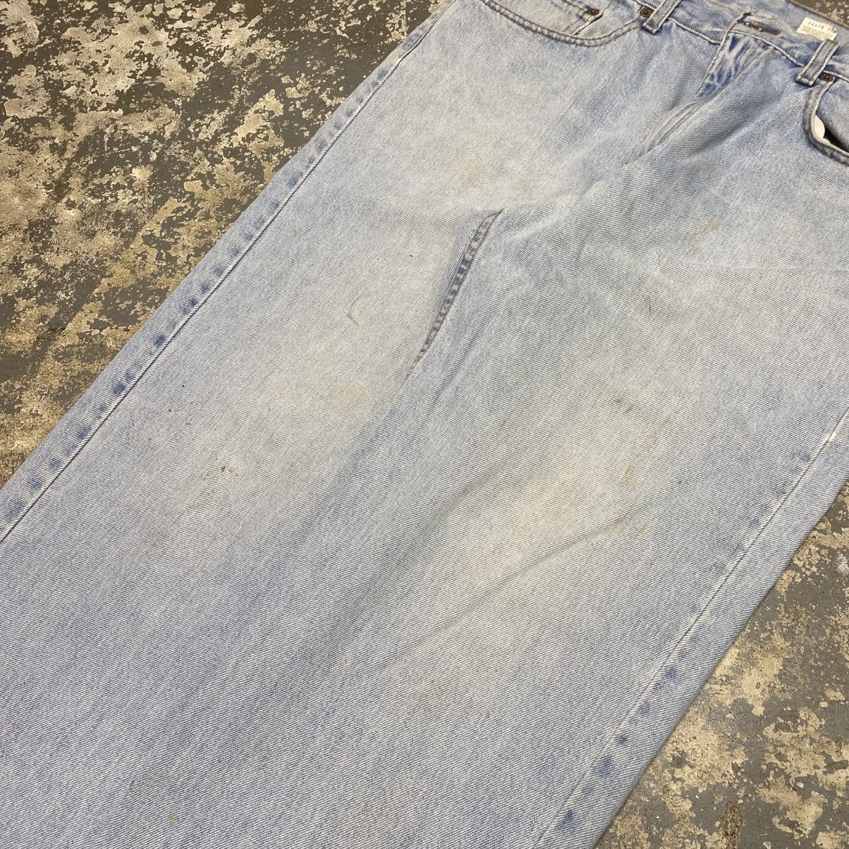 Japanese Brand × Levi's × Vintage Vintage Levis 550 Light Wash Relaxed Fit Denim Jeans 90s Size US 33 - 9 Thumbnail