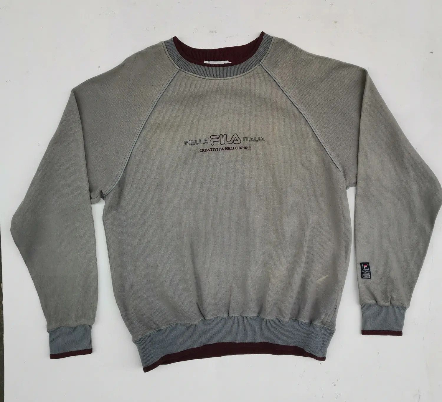 Fila Biella Fila Italian Big Logo Sweatshirts Size US XL / EU 56 / 4 - 1 Thumbnail