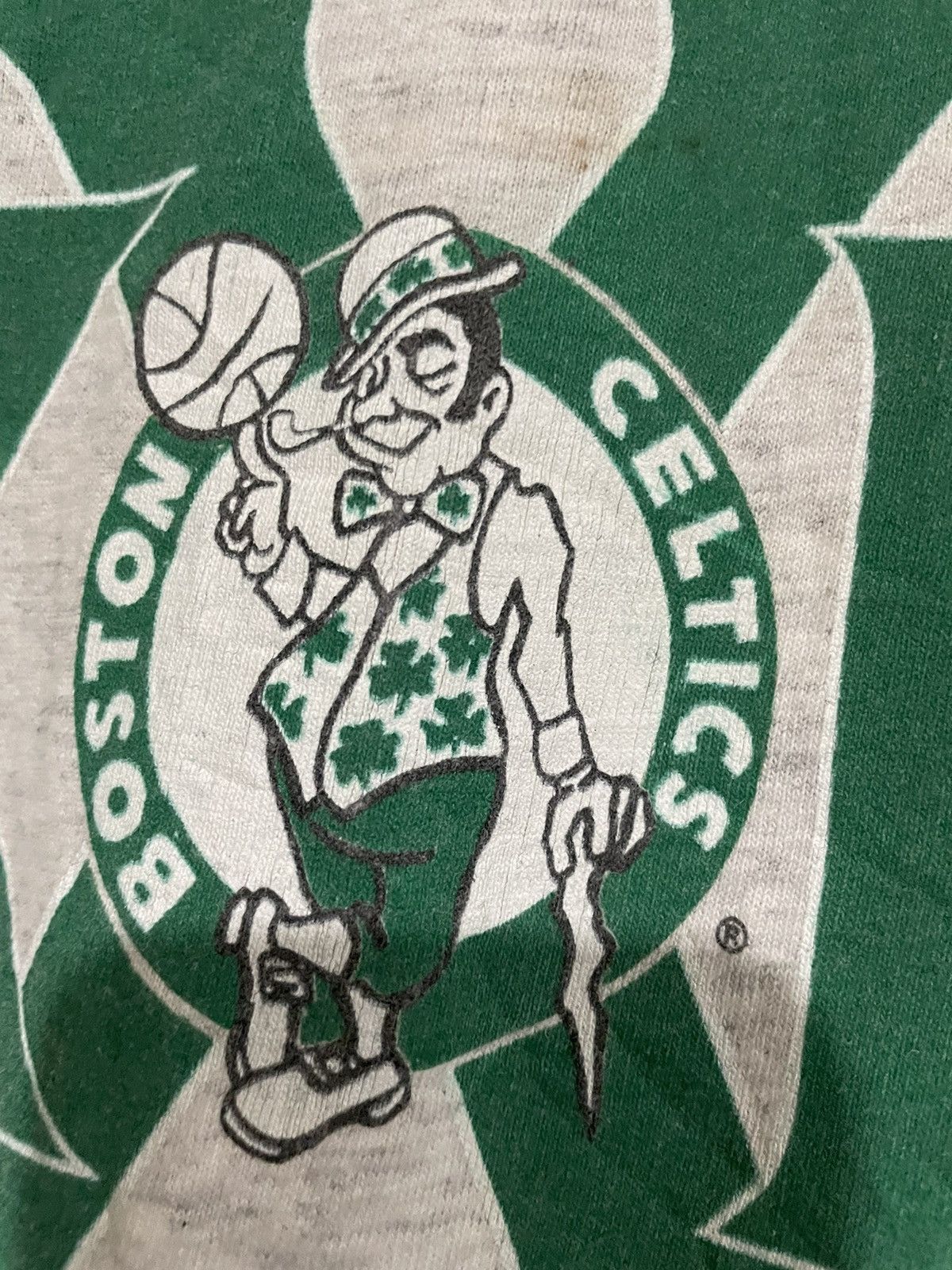 NBA × Vintage Boston Celtics 1990 Vintage Distressed Tee Size US M / EU 48-50 / 2 - 12 Thumbnail