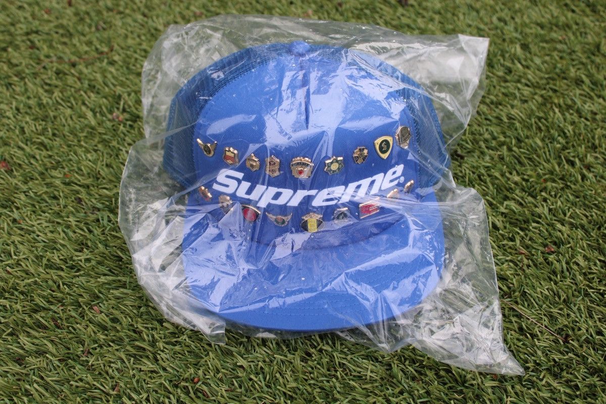 Supreme Supreme 18Pins Trucker Hat Size ONE SIZE - 1 Thumbnail