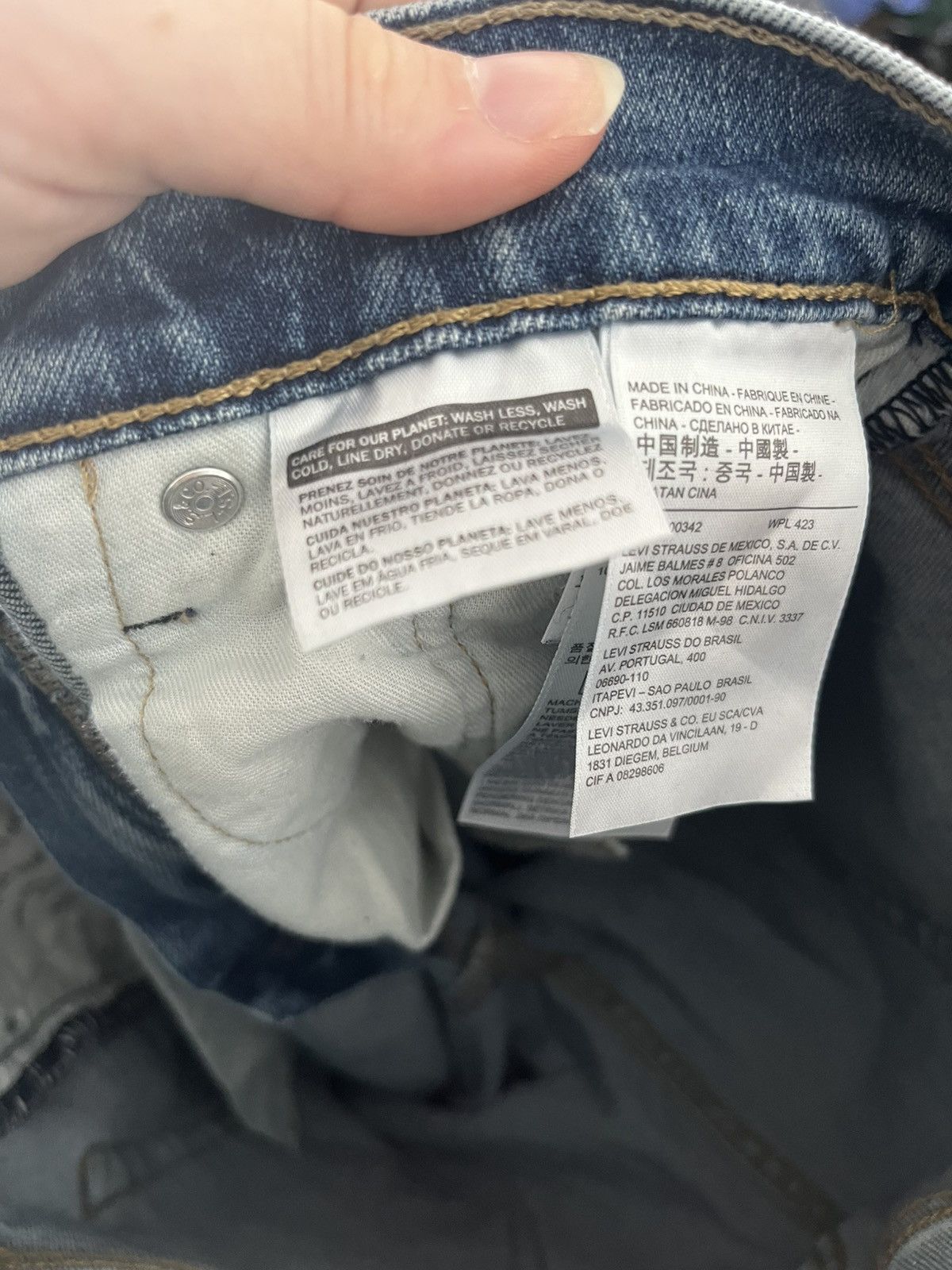 Levi's Levi’s Medium-Wash Straight-Leg 514 Jeans Size US 29 - 5 Thumbnail