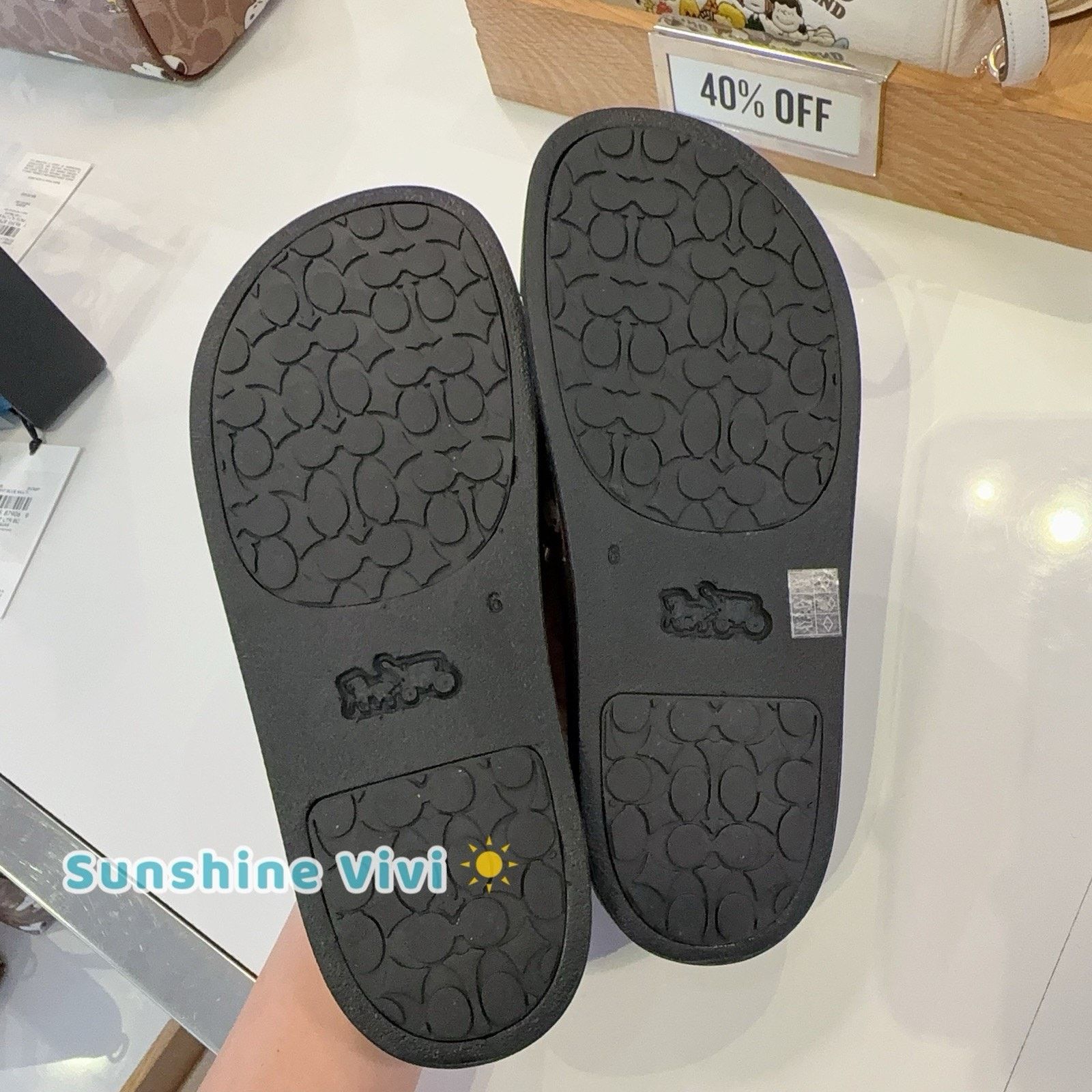 Coach NWT Coach X Peanuts Woman Udele Sport Slide Snoopy CBM96 US6 Size US 6 / IT 36 - 3 Thumbnail