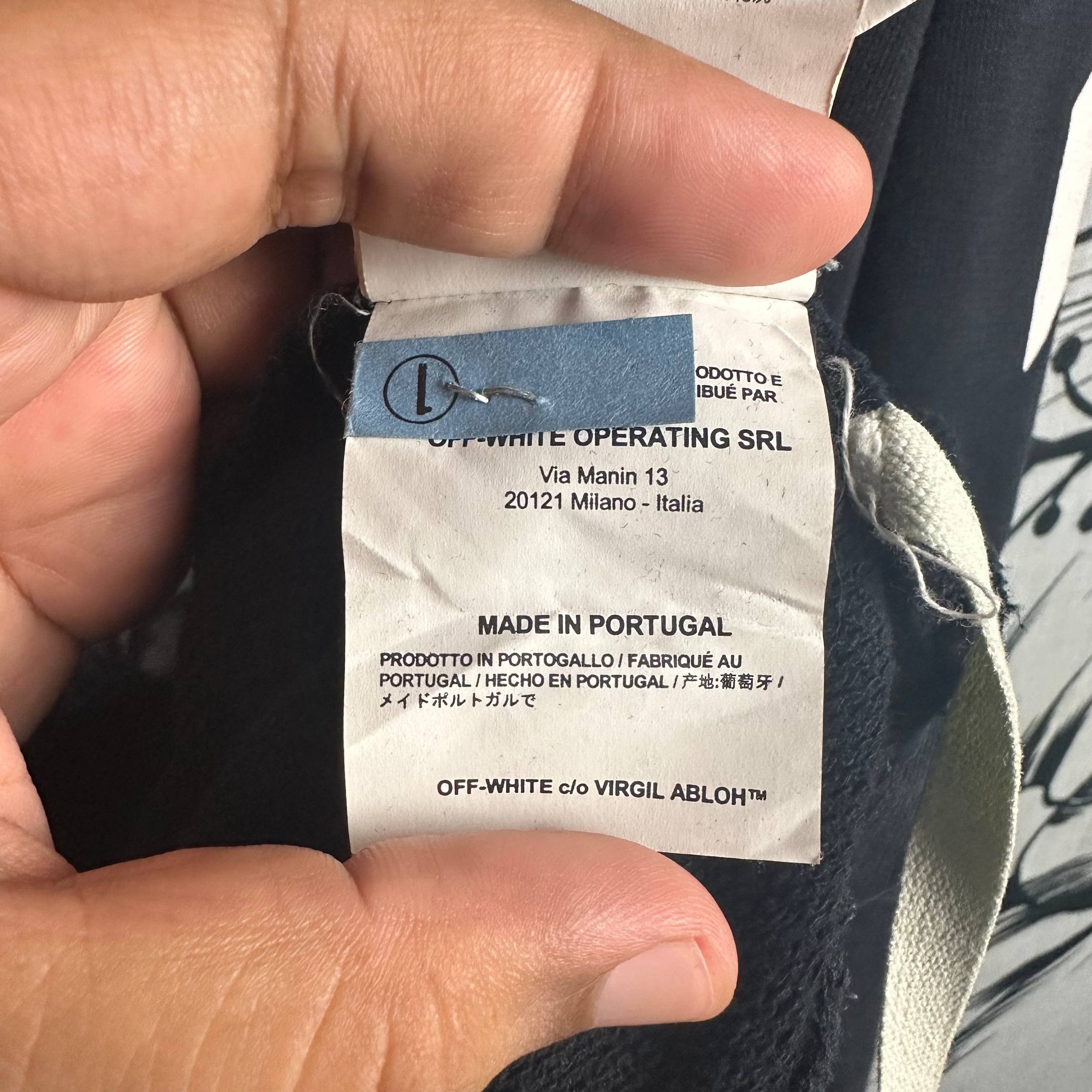 Off-White FW17 Off-White × Virgil Abloh Caravaggio Hoodie Size US XL / EU 56 / 4 - 13 Thumbnail
