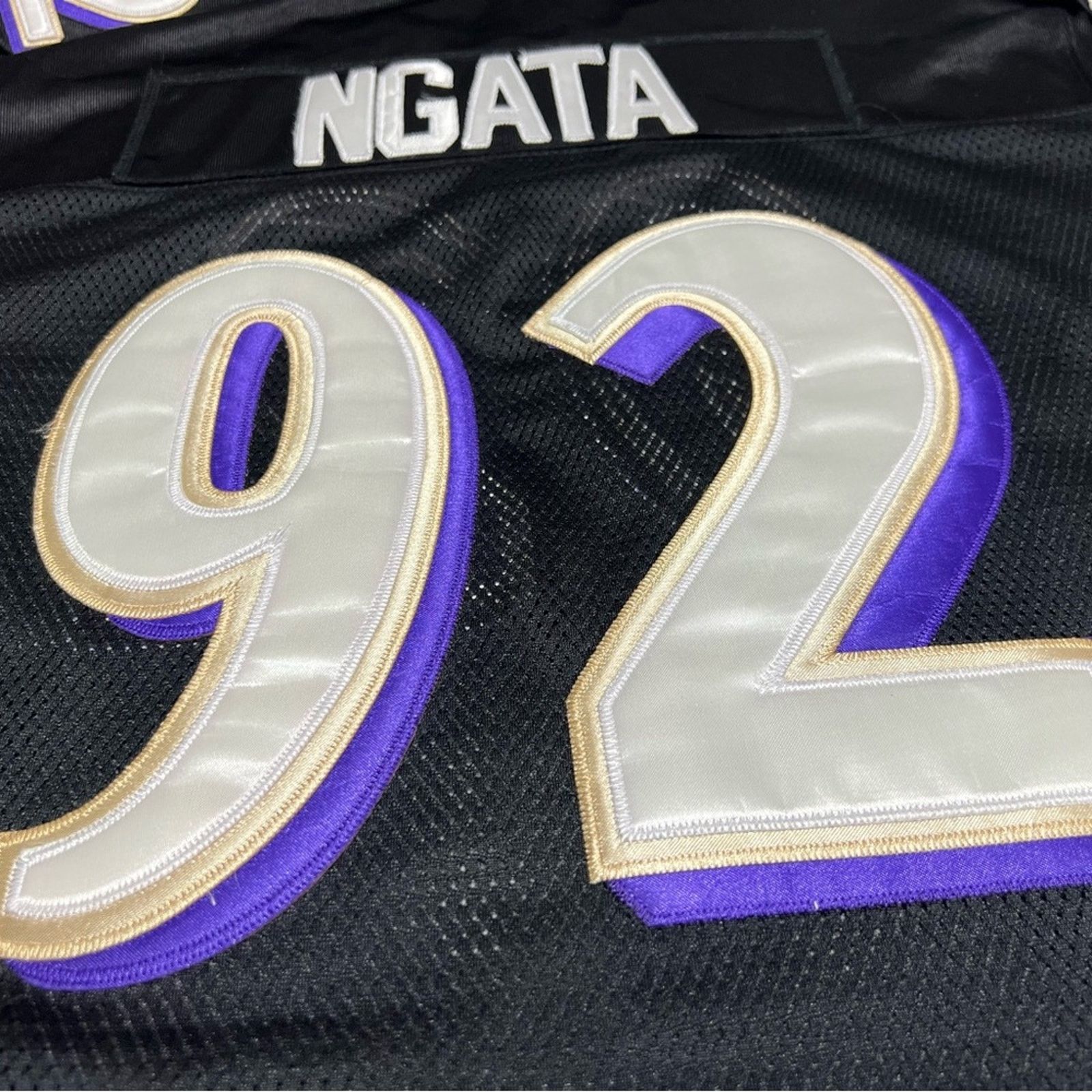 Reebok Haloti Ngata Jersey Reebok Authentic Stitched Ravens SZ 50 Size US XXL / EU 58 / 5 - 8 Thumbnail