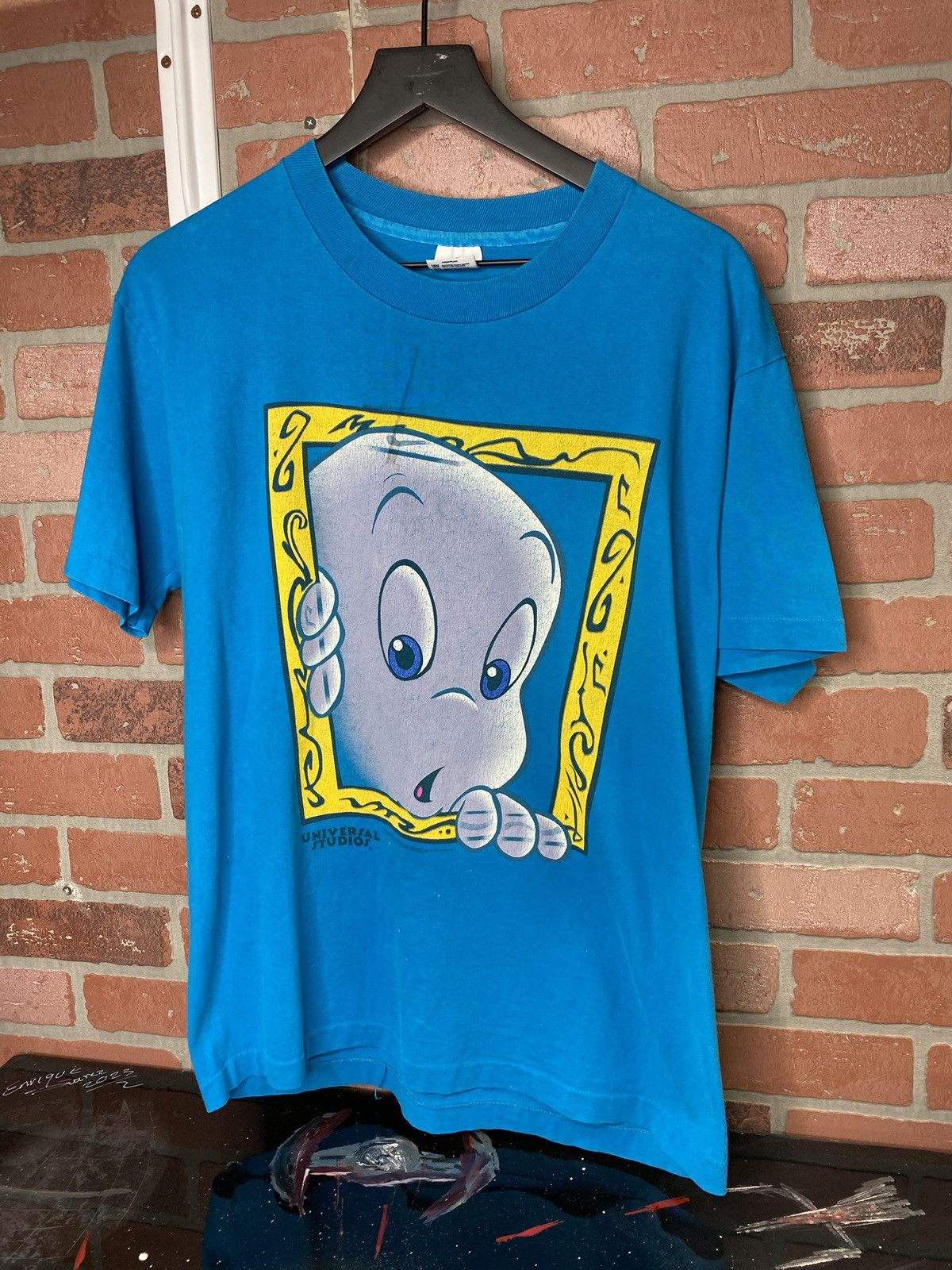 Vintage Vintage 90’s Casper the Ghost T-Shirt Vtg Movie Tee Size Med Size US M / EU 48-50 / 2 - 1 Thumbnail
