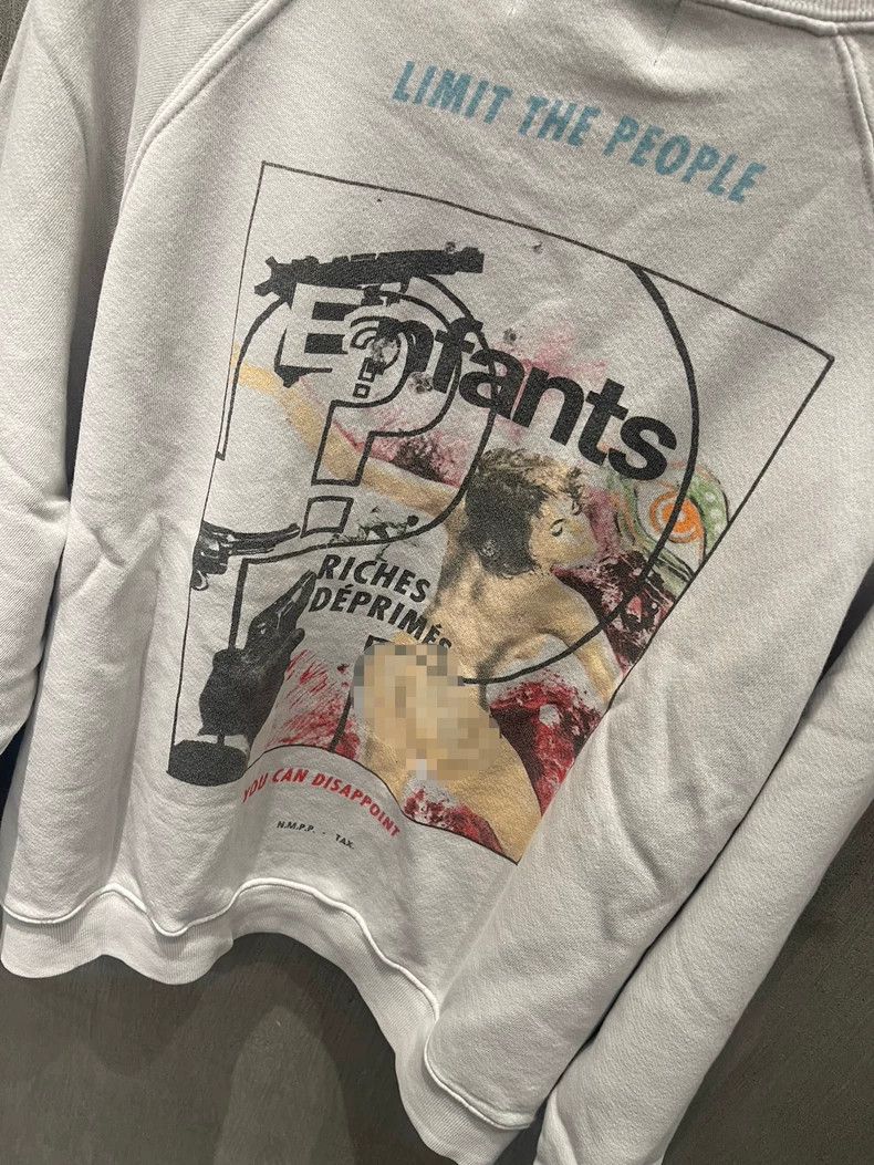 Enfants Riches Deprimes Enfants Riches Deprimes White Graffiti Thrilling Hoodie 25 Size US L / EU 52-54 / 3 - 3 Thumbnail