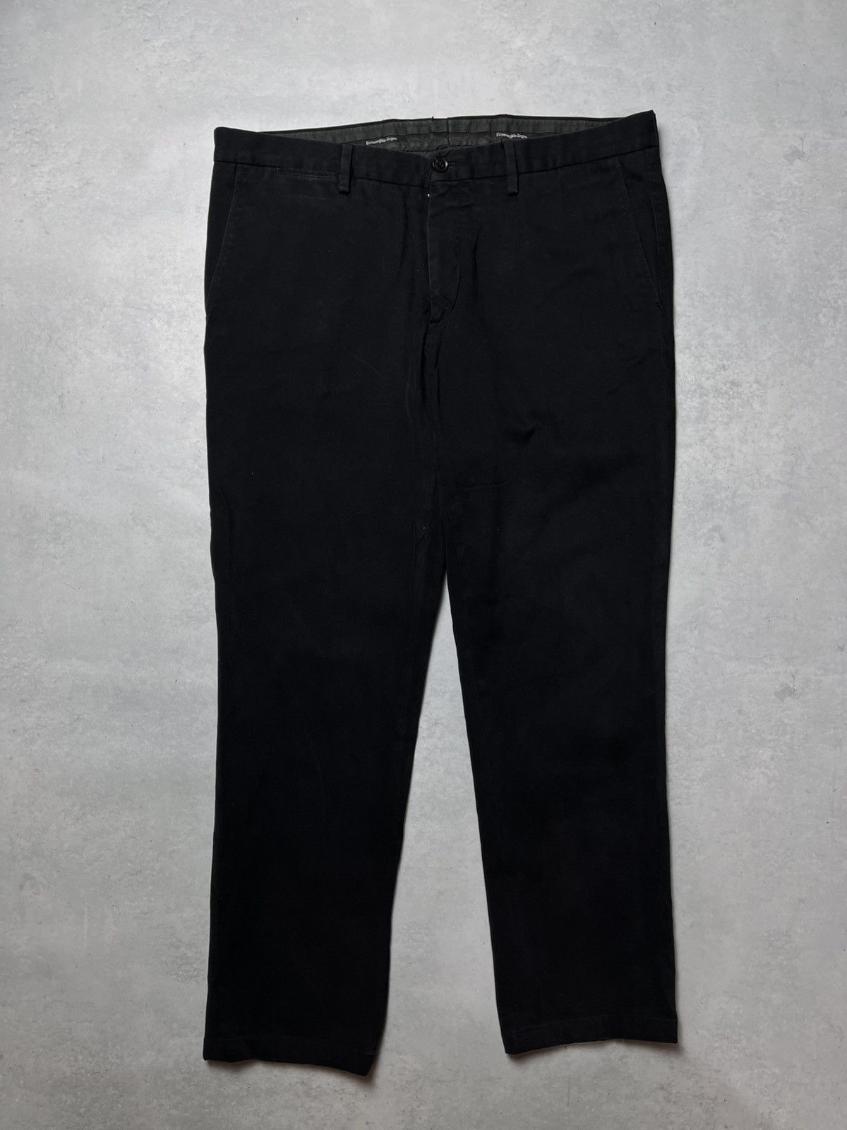 Ermenegildo Zegna VERY RARE ERMENEGILDO ZEGNA LUXURY COTTON PANTS Size US 38 / EU 54 - 1 Thumbnail