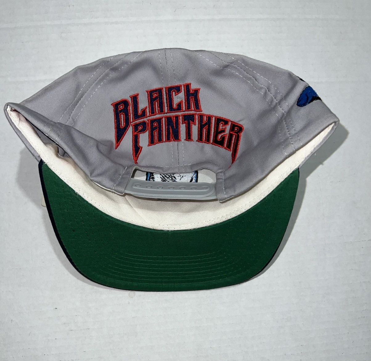 Marvel Comics × Vintage Vintage 1993 Black Panther Marvel Comics American Needle Hat Size ONE SIZE - 3 Thumbnail