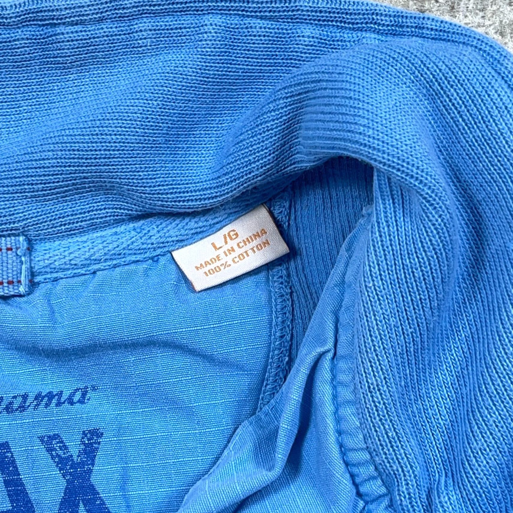 Tommy Bahama Tommy Bahama Sweater Men Large Light Blue Pullover 1/4 Zip Knit Pullover Casual Classic Relaxed Mens Knit-Sweater Blue Size L Size US L / EU 52-54 / 3 - 6 Thumbnail