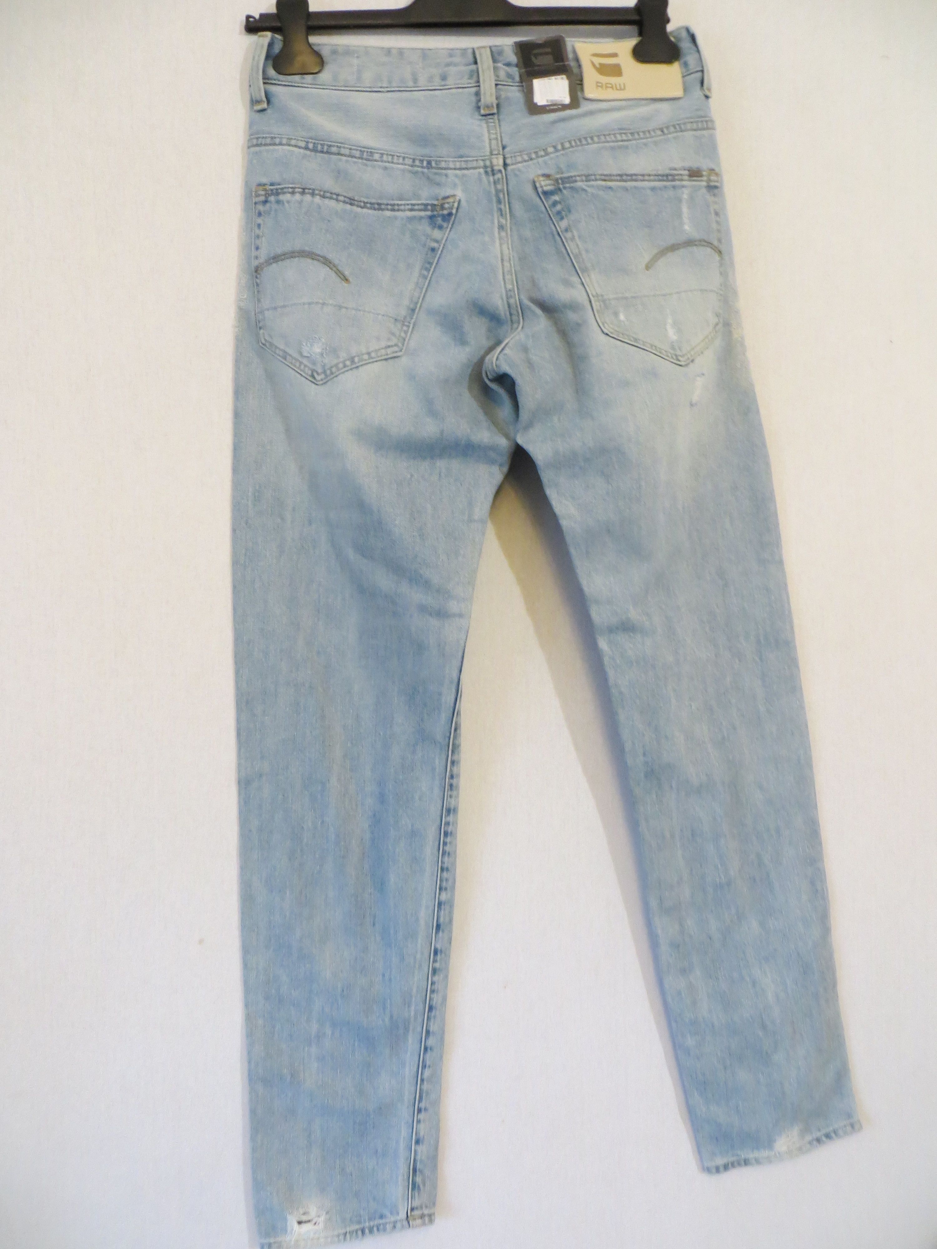 G-Star 3301 SLIM LT AGE4D RESTORED 90 JEANS Size US 29 - 4 Thumbnail