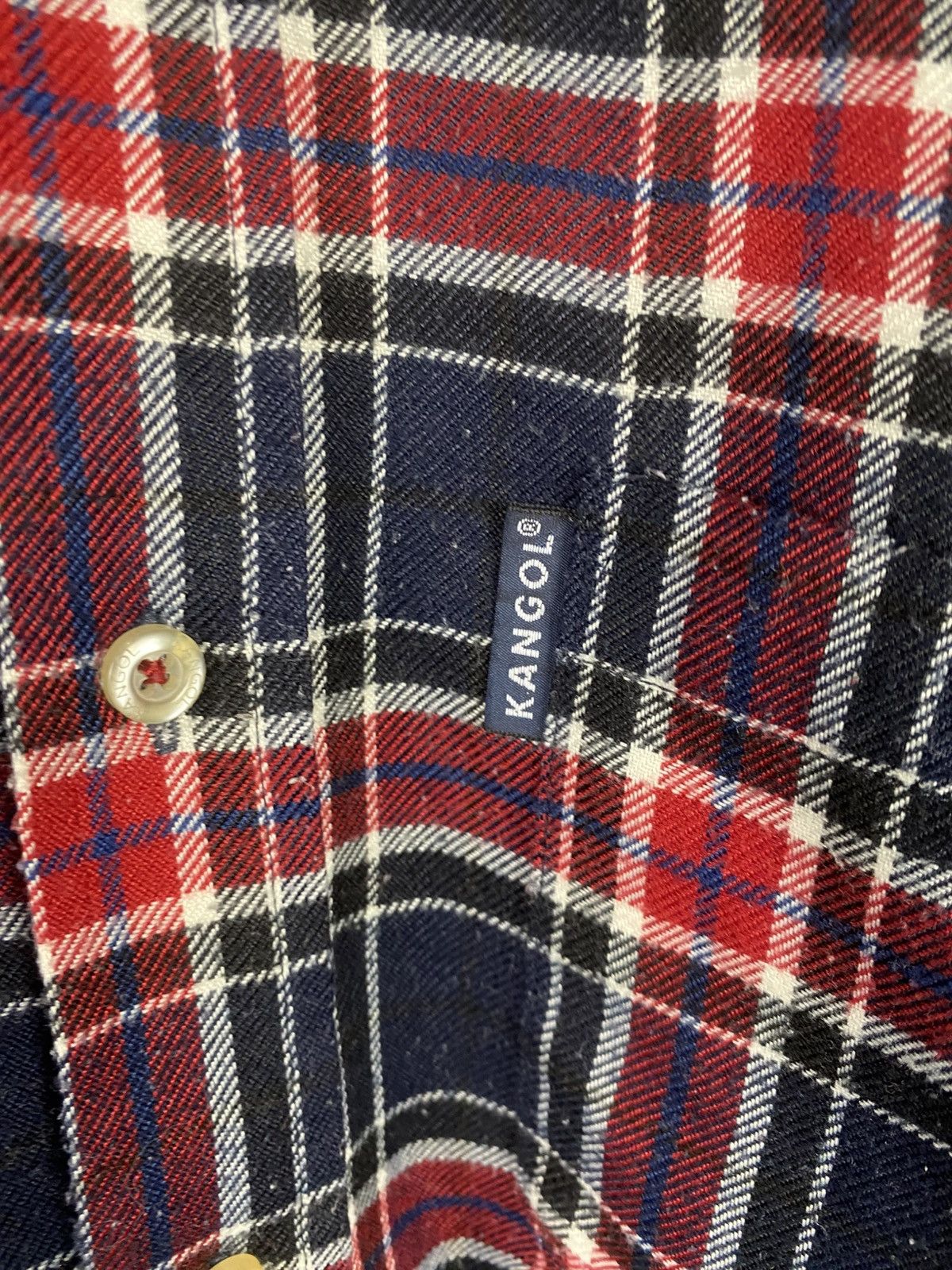 Kangol Kangol Flannel Shirt Size US L / EU 52-54 / 3 - 4 Thumbnail