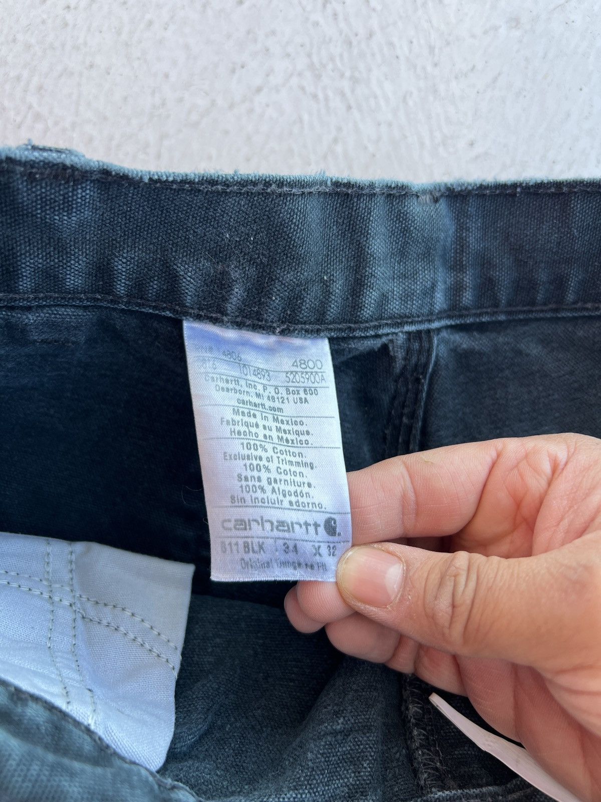 Carhartt Vintage Carhartt Work Wear Pants 00s Size US 29 - 3 Thumbnail