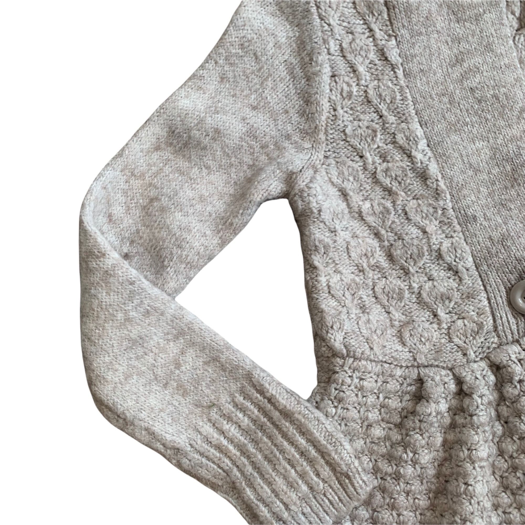 Other Vertigo Paris Alpaca Knit Babydoll Y2K Boho Textured Sweater Size L / US 10 / IT 46 - 5 Thumbnail