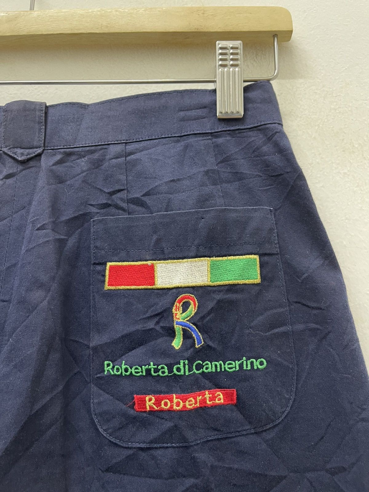 Roberta di Camerino Rare Vintage ROBERTA DI CAMERINO Spell Out Shorts Size 25" / US 0 / IT 36 - 12 Thumbnail