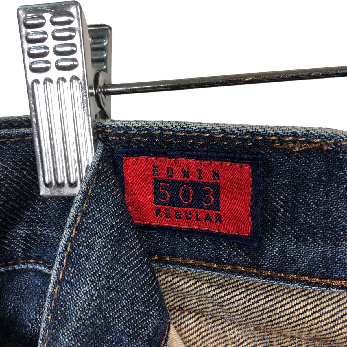 Edwin 🔥Vintage Edwin 503 Denim Jeans Flare Issey Miyake Size US 32 / EU 48 - 20 Thumbnail
