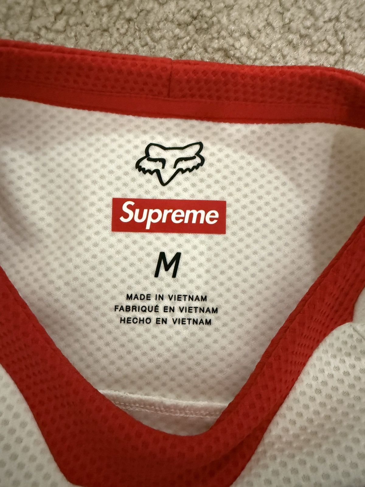 Fox Racing × Supreme Supreme Fox racing moto jersey top Size US M / EU 48-50 / 2 - 3 Thumbnail