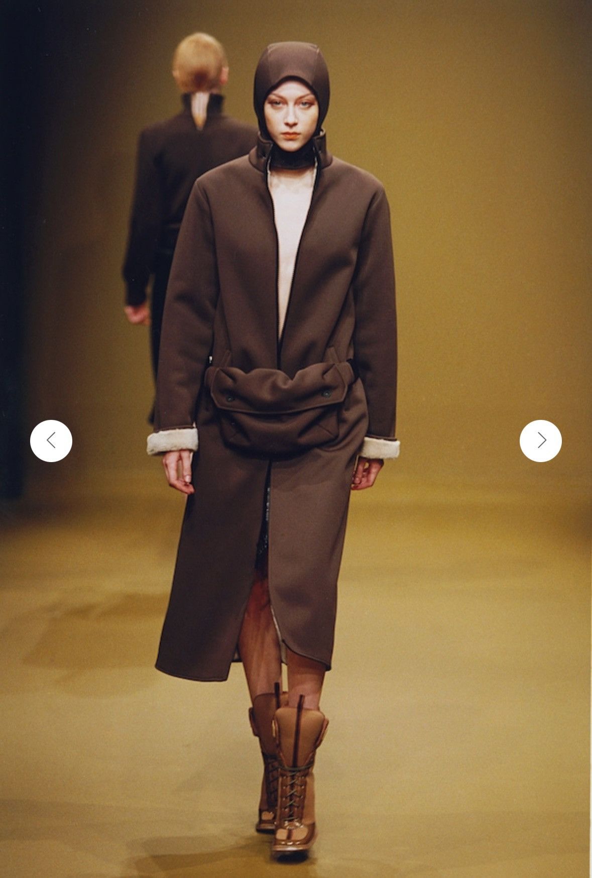 Miu Miu Miu Miu F/W1999 Fleece Lining Belt Buckle Jacket Size M / US 6-8 / IT 42-44 - 5 Thumbnail