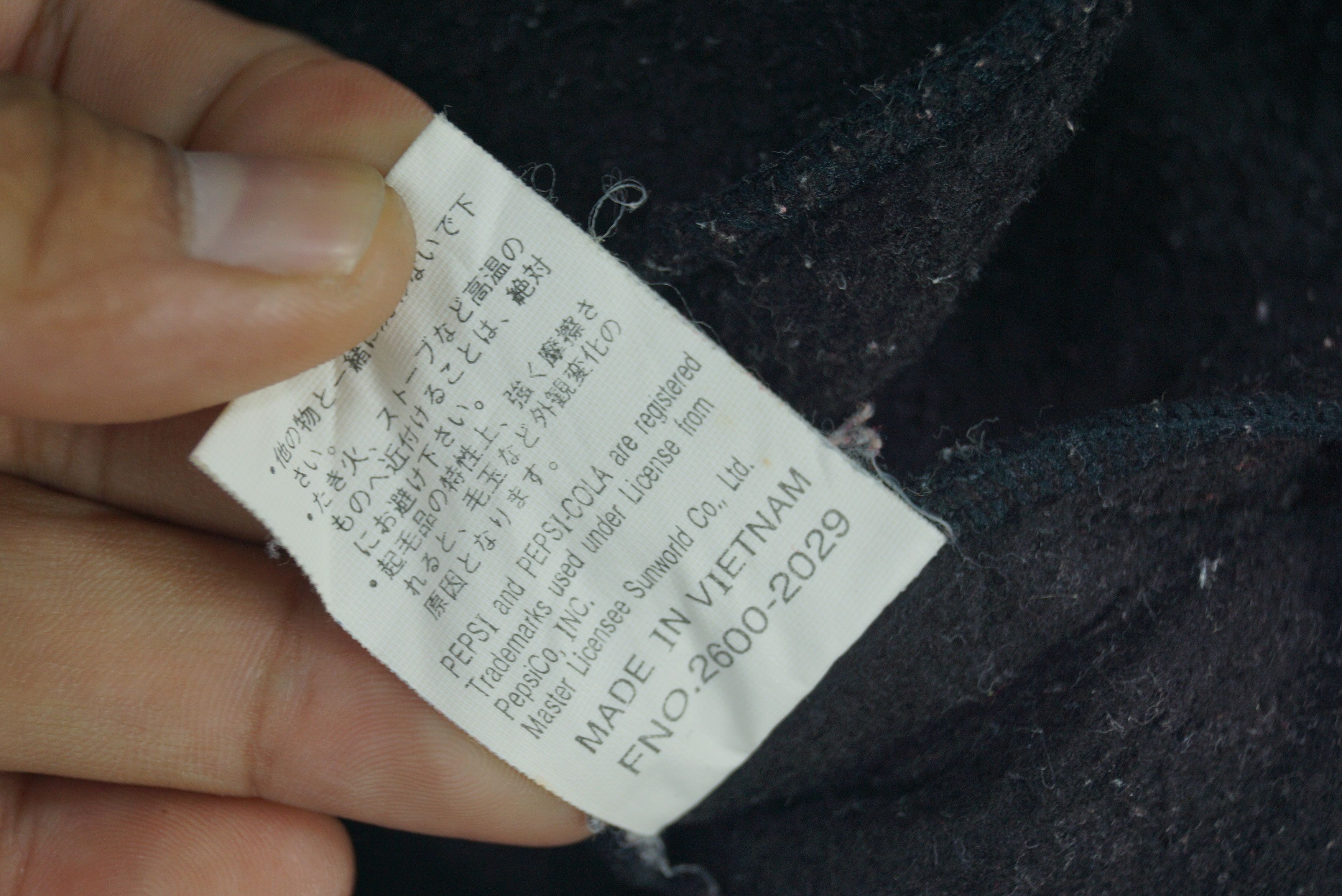 Pepsi × Vintage Pepsi Fleece Half Zipper Small Spell Out Size US S / EU 44-46 / 1 - 5 Thumbnail