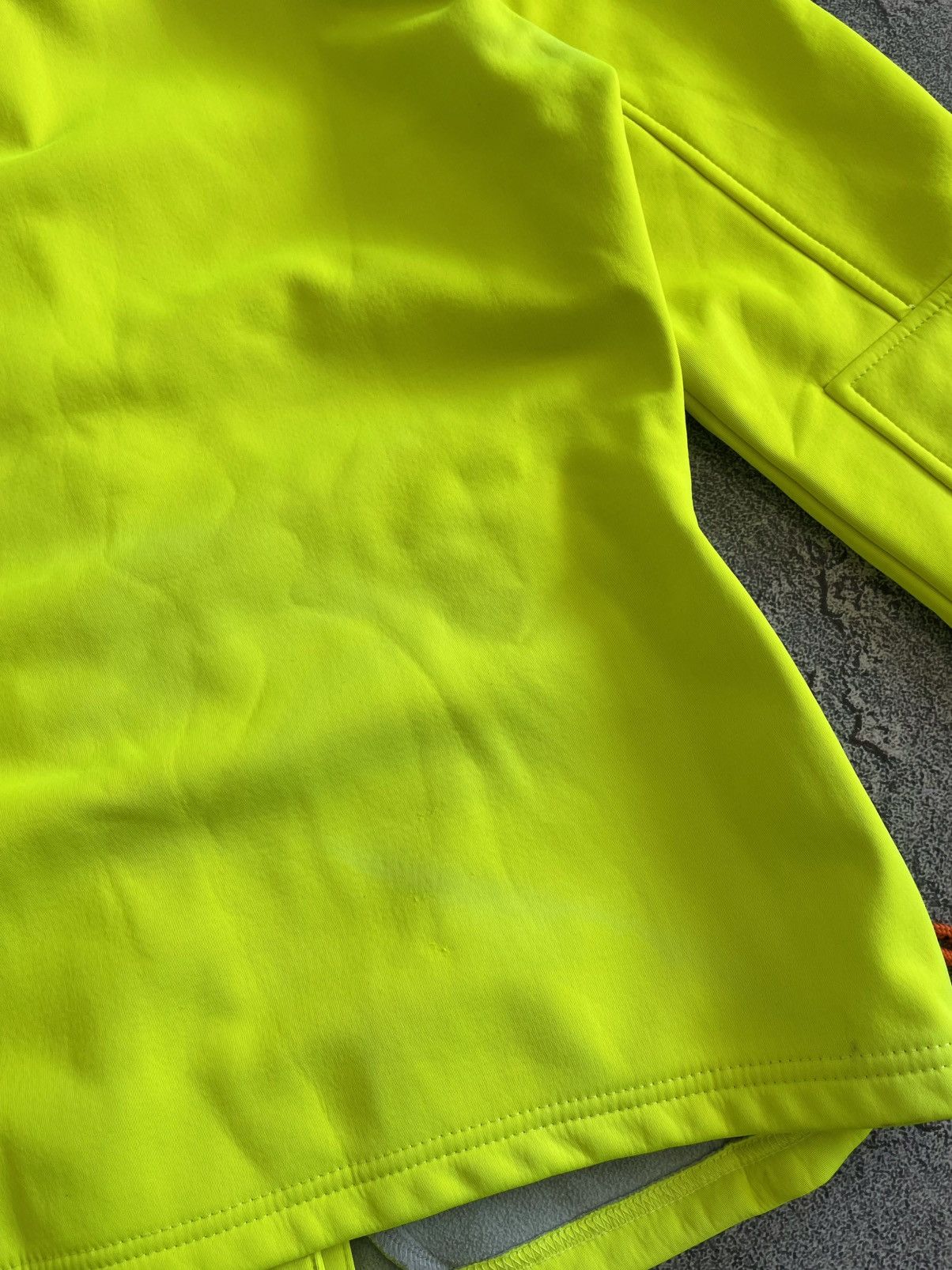 JET SET Women Green SoftShell Jacket Size 2 ( M ) Outdoor