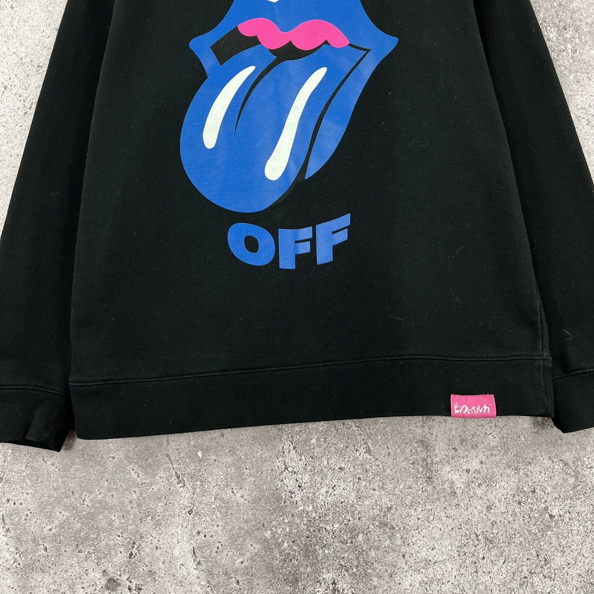 Designer Pink Dolphin Lick It Off Rolling Stones Sweatshirt Big Logo Size US M / EU 48-50 / 2 - 4 Thumbnail