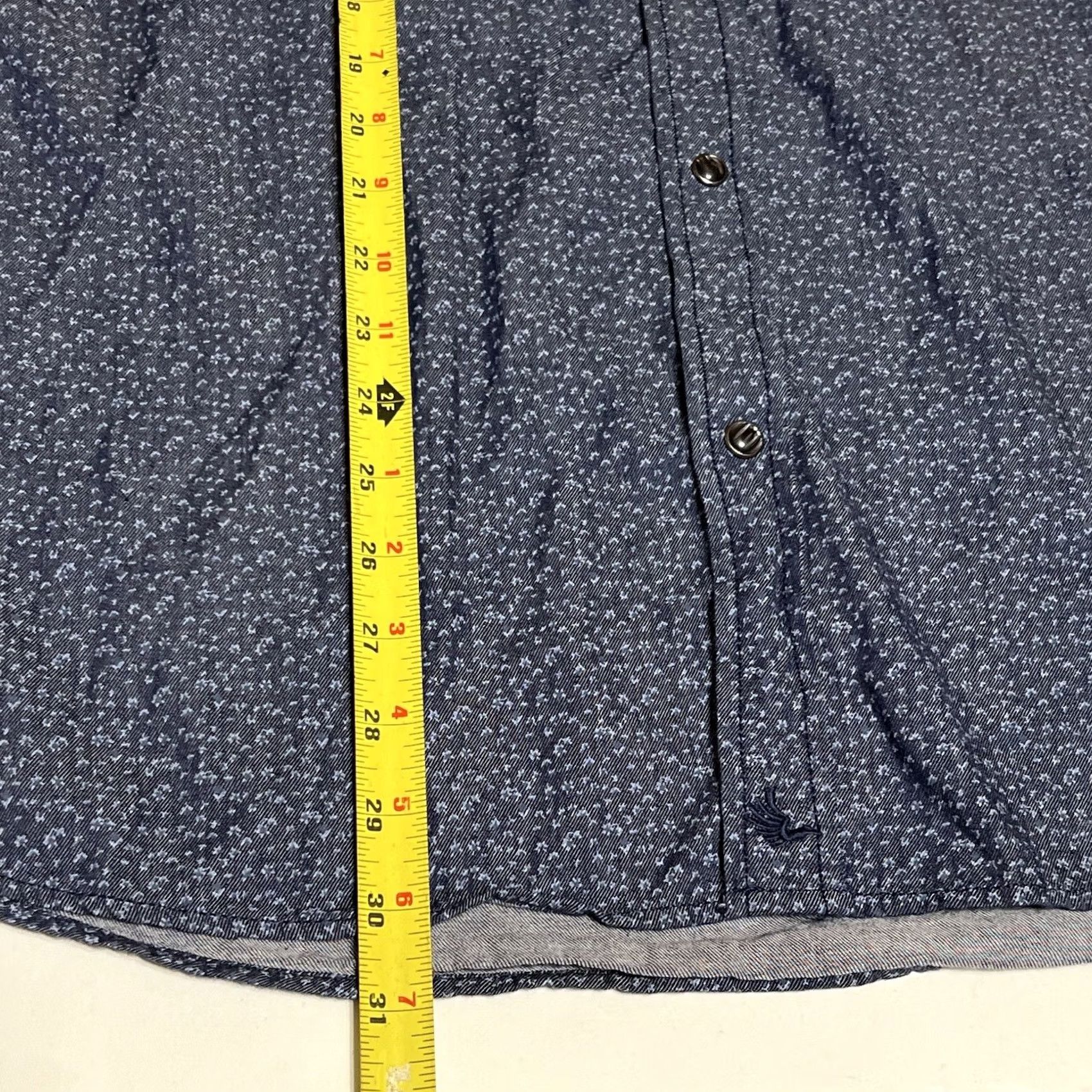 Cody James Cody James Pearl Snap Shirt Men XL Blue Long Sleeve Western Rodeo Shirt Size US XL / EU 56 / 4 - 6 Thumbnail