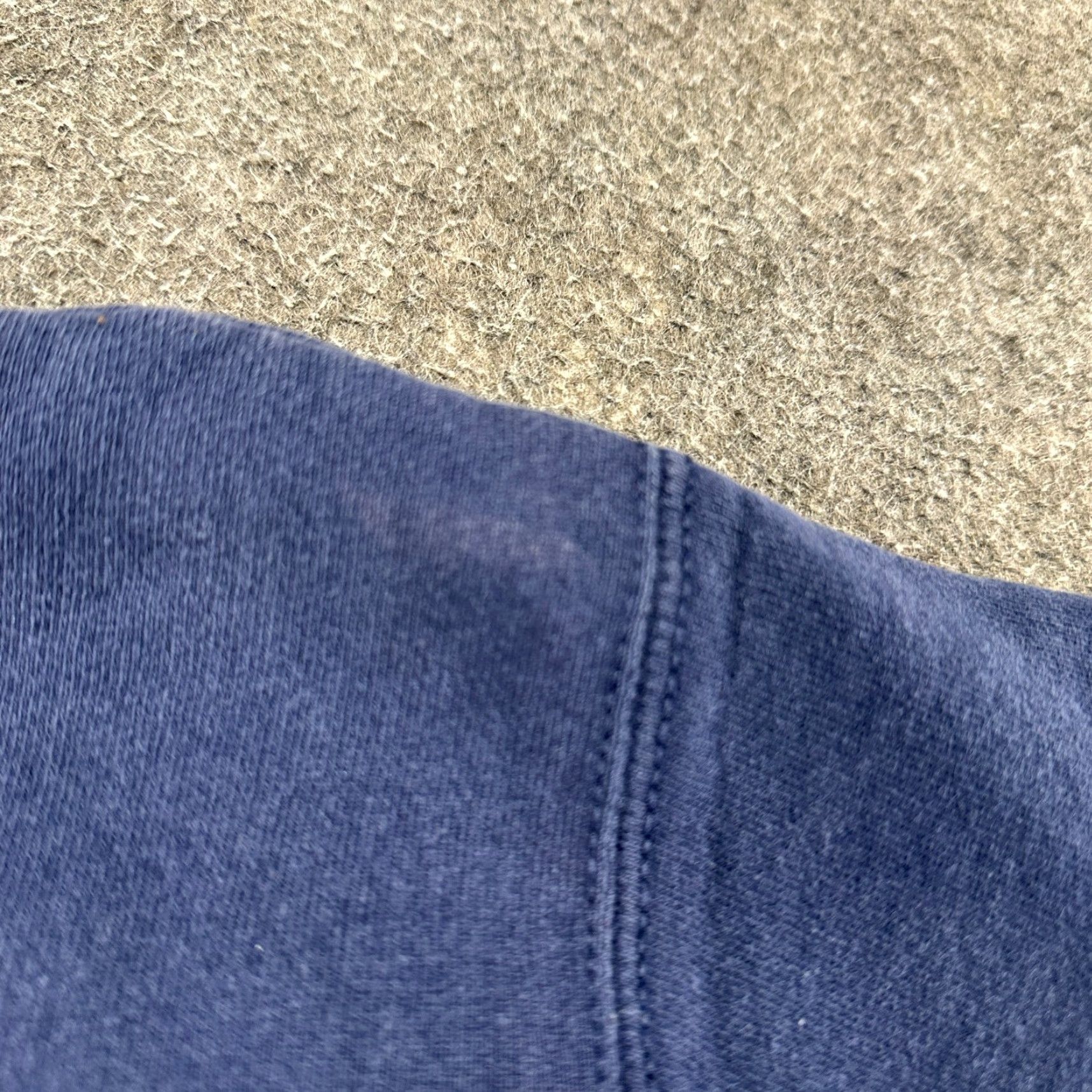 Fruit Of The Loom VINTAGE Fruit Of The Loom Hoodie Mens XL Blue Pullover Heavyweight Faded 90s Size US XL / EU 56 / 4 - 6 Thumbnail