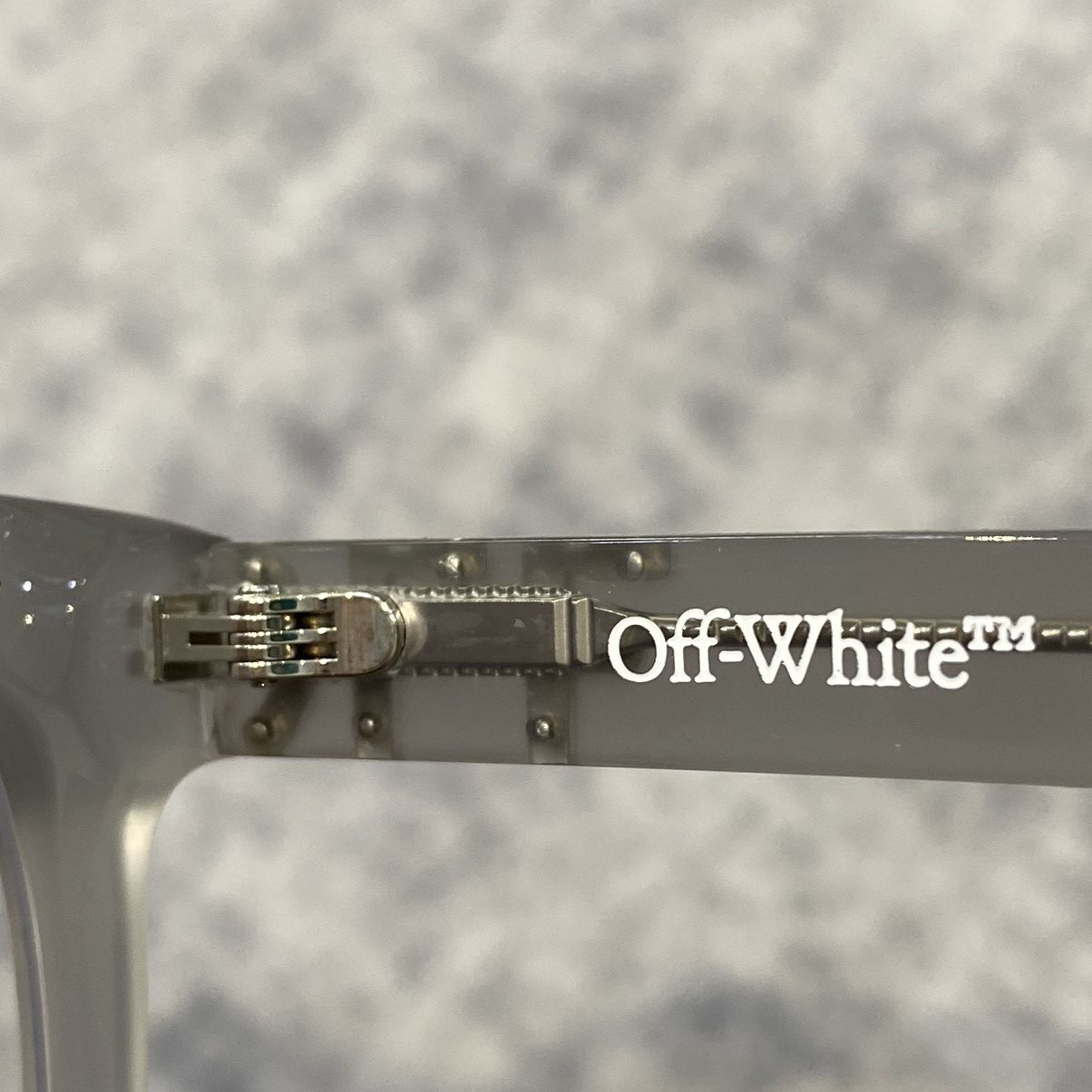 Off-White Off White Optical Style 71 Grey Size ONE SIZE - 6 Thumbnail