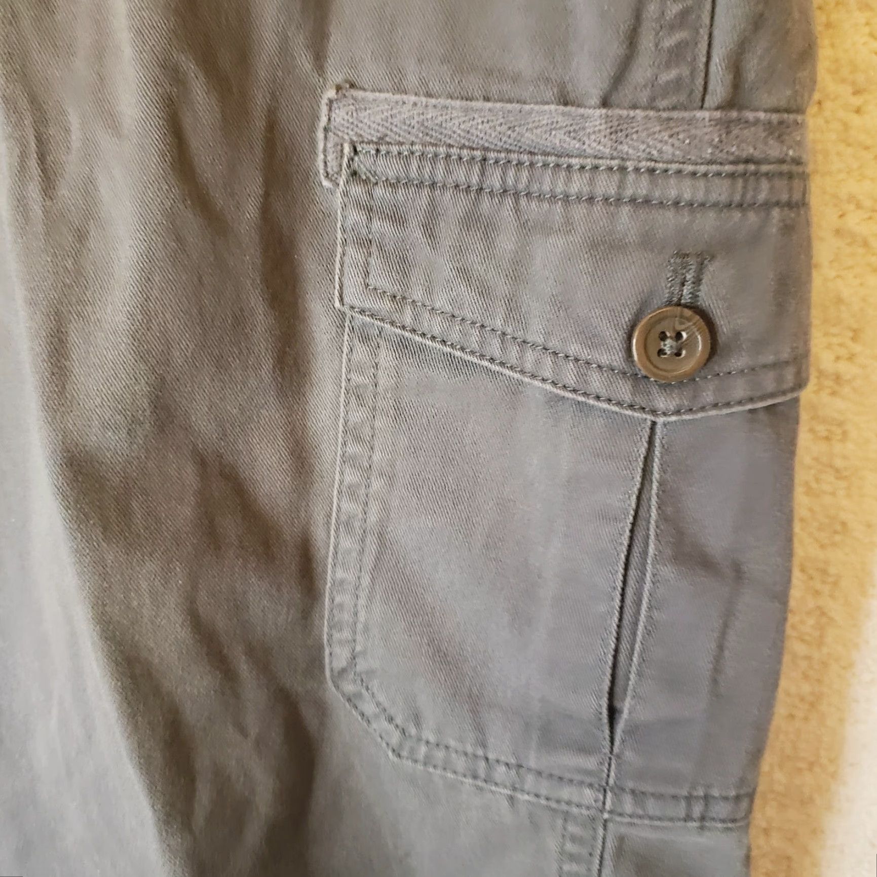 Carhartt Carhartt Womens Pants Regular Steel Gray 100% Cotton 18x30" Rugged Flex Cargo Pocketed WB051 COA Size 40" / US 18 - 7 Thumbnail