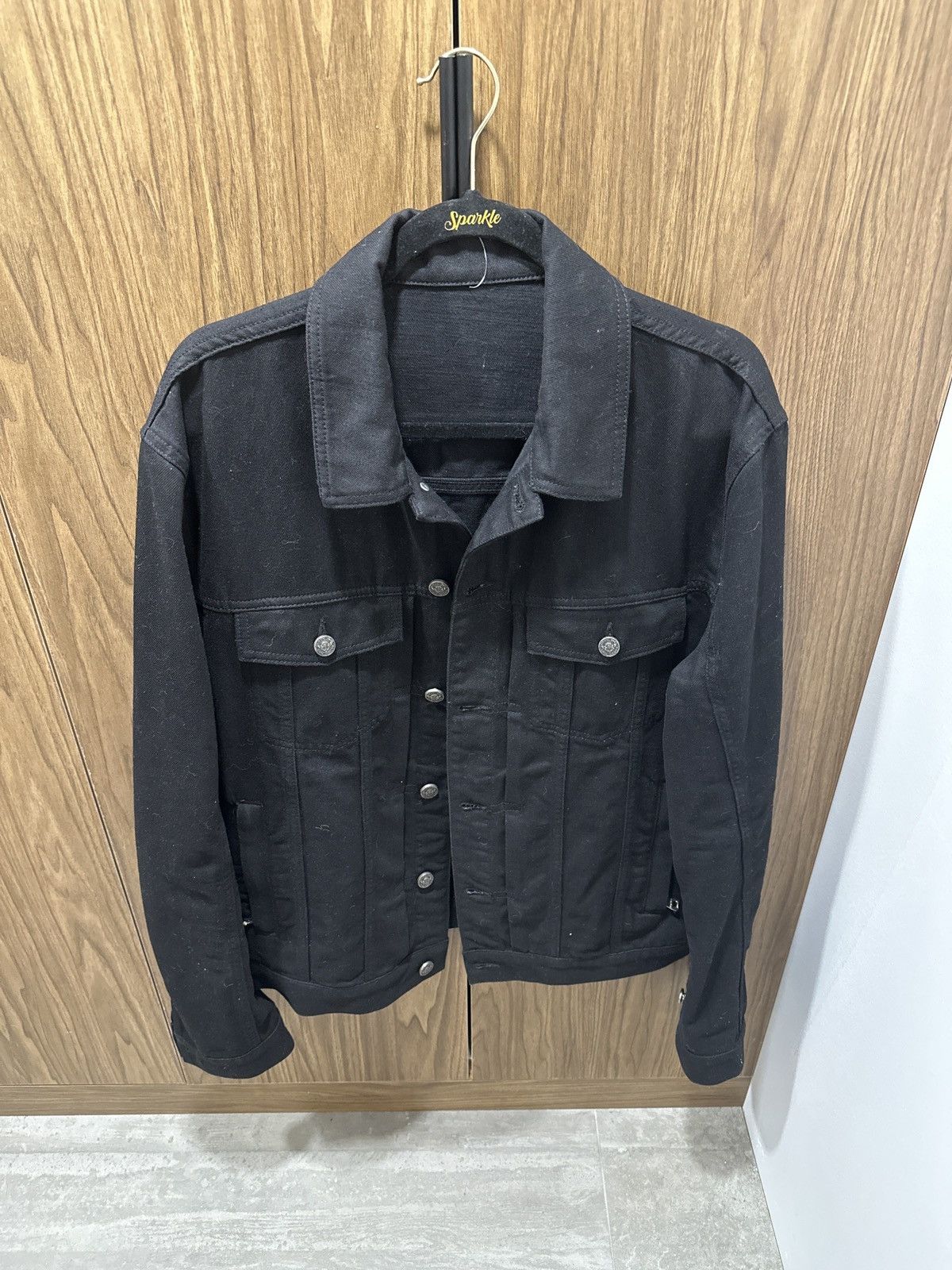 Balmain Balmain Tape Denim Jeans Jacket Size US L / EU 52-54 / 3 - 2 Thumbnail