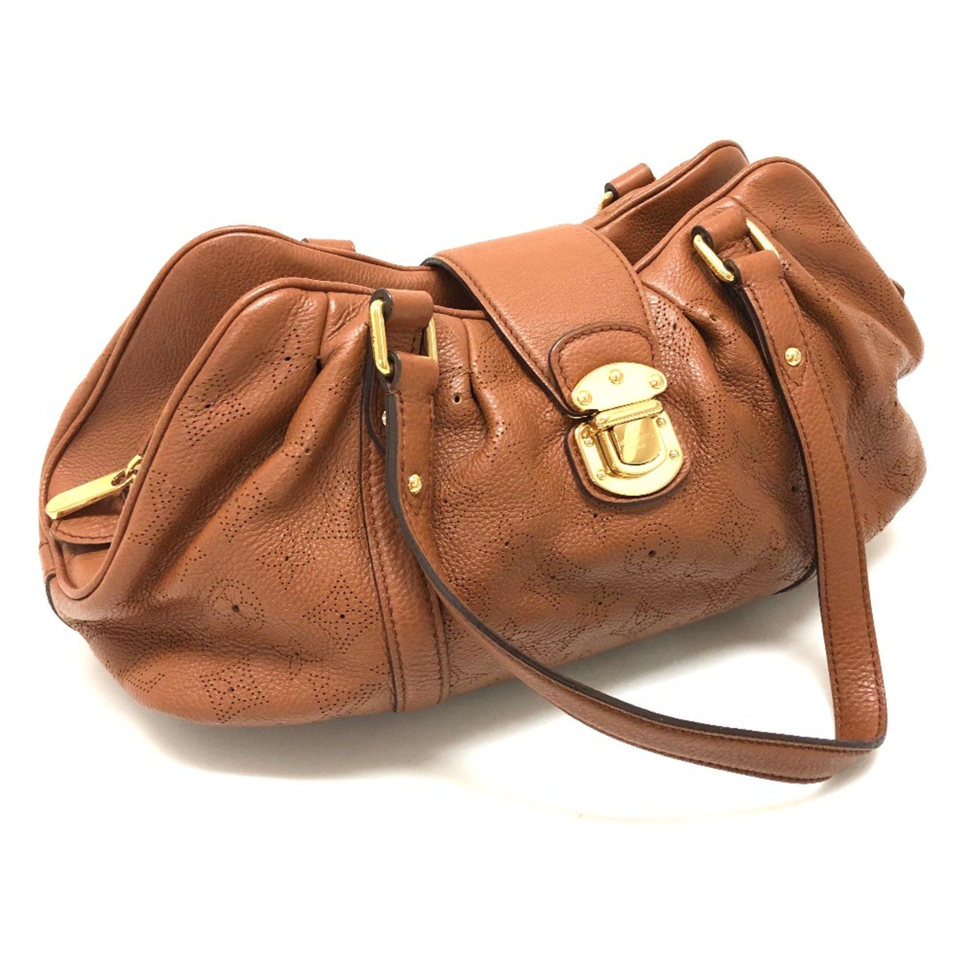 Louis Vuitton Louis Vuitton M97052 Mahina Bag Shoulder Bag Shoulder Bag cognac cognac Size ONE SIZE - 1 Thumbnail