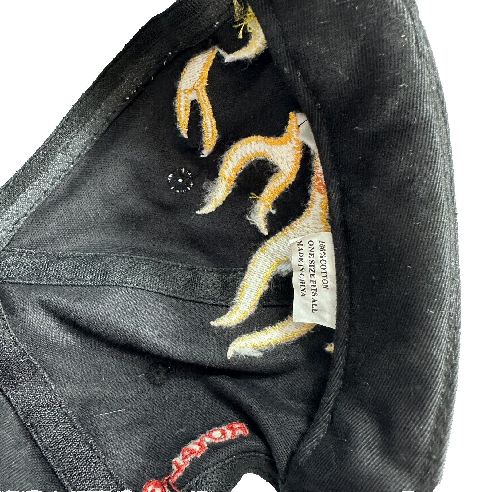 Other Dodge Mopar RAM Logo Hat Cap Embroidered Red Ombre Flames Size ONE SIZE - 10 Thumbnail