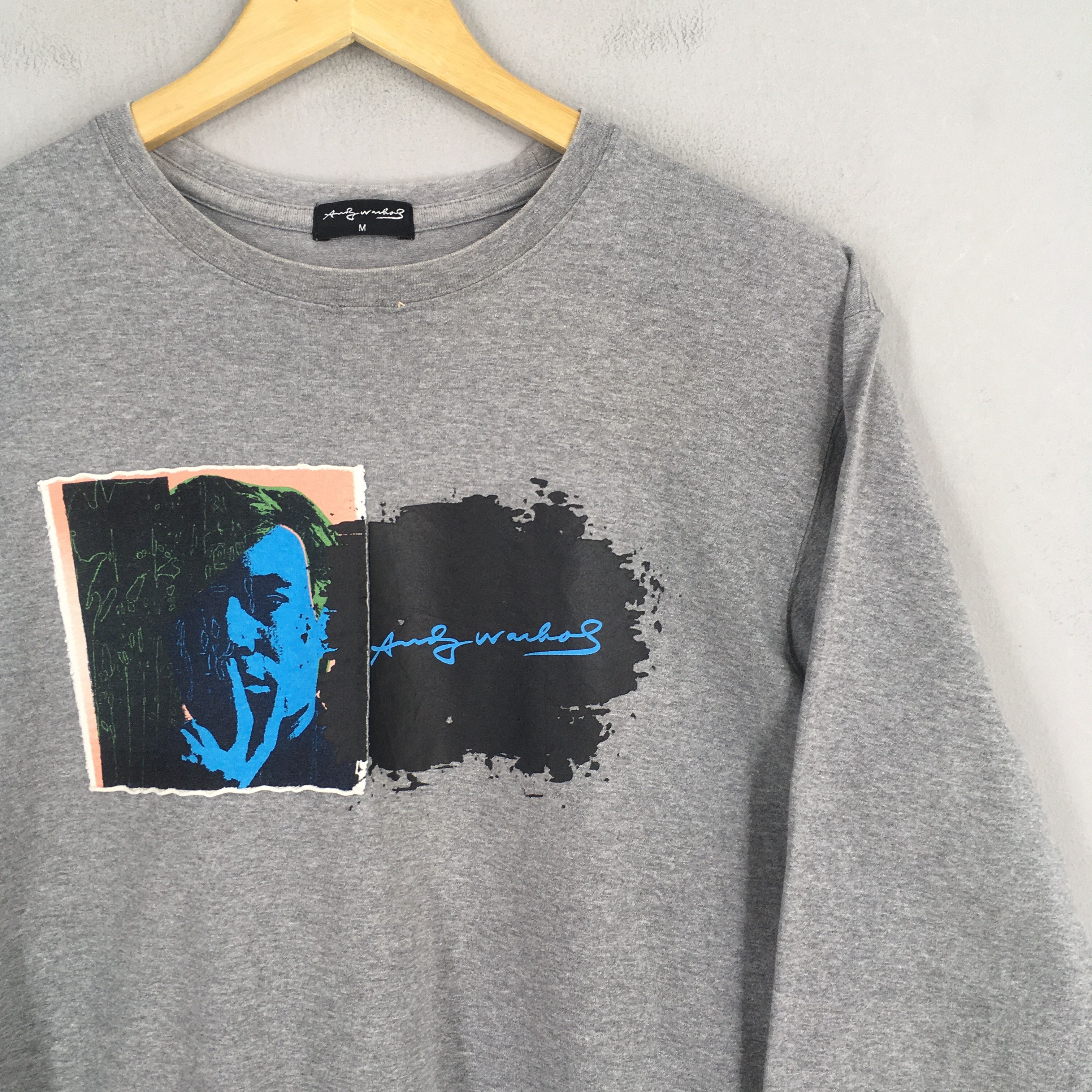 Andy Warhol Vintage Andy Warhol Dollar Art Gray T shirt Medium Size US M / EU 48-50 / 2 - 2 Thumbnail