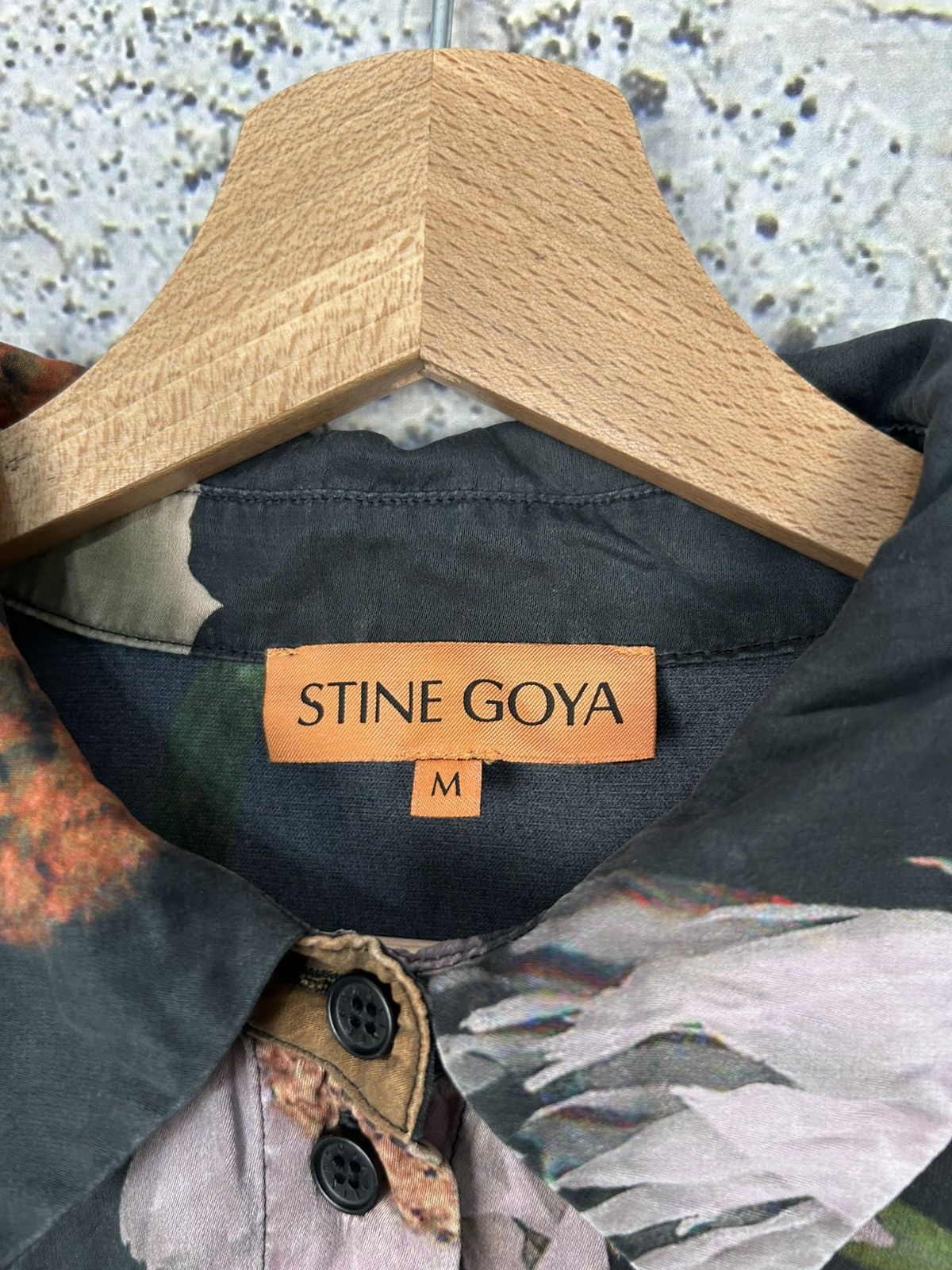 Other Stine Goya Avant Garde Flowers Shirt Alternative Designer Size US M / EU 48-50 / 2 - 6 Thumbnail