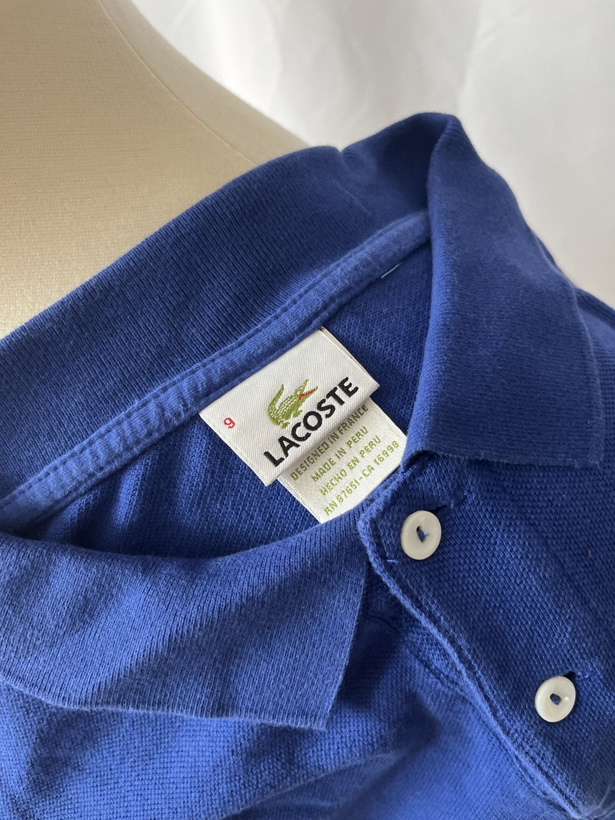 Lacoste Lacoste Polo Size US XXL / EU 58 / 5 - 5 Thumbnail
