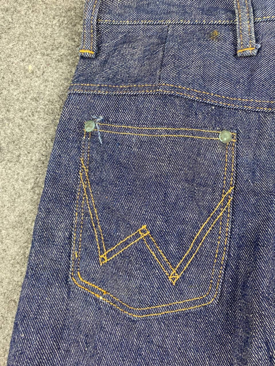 Vintage vintage wrangler cropped denim gripper zipper Size US 28 / EU 44 - 4 Thumbnail