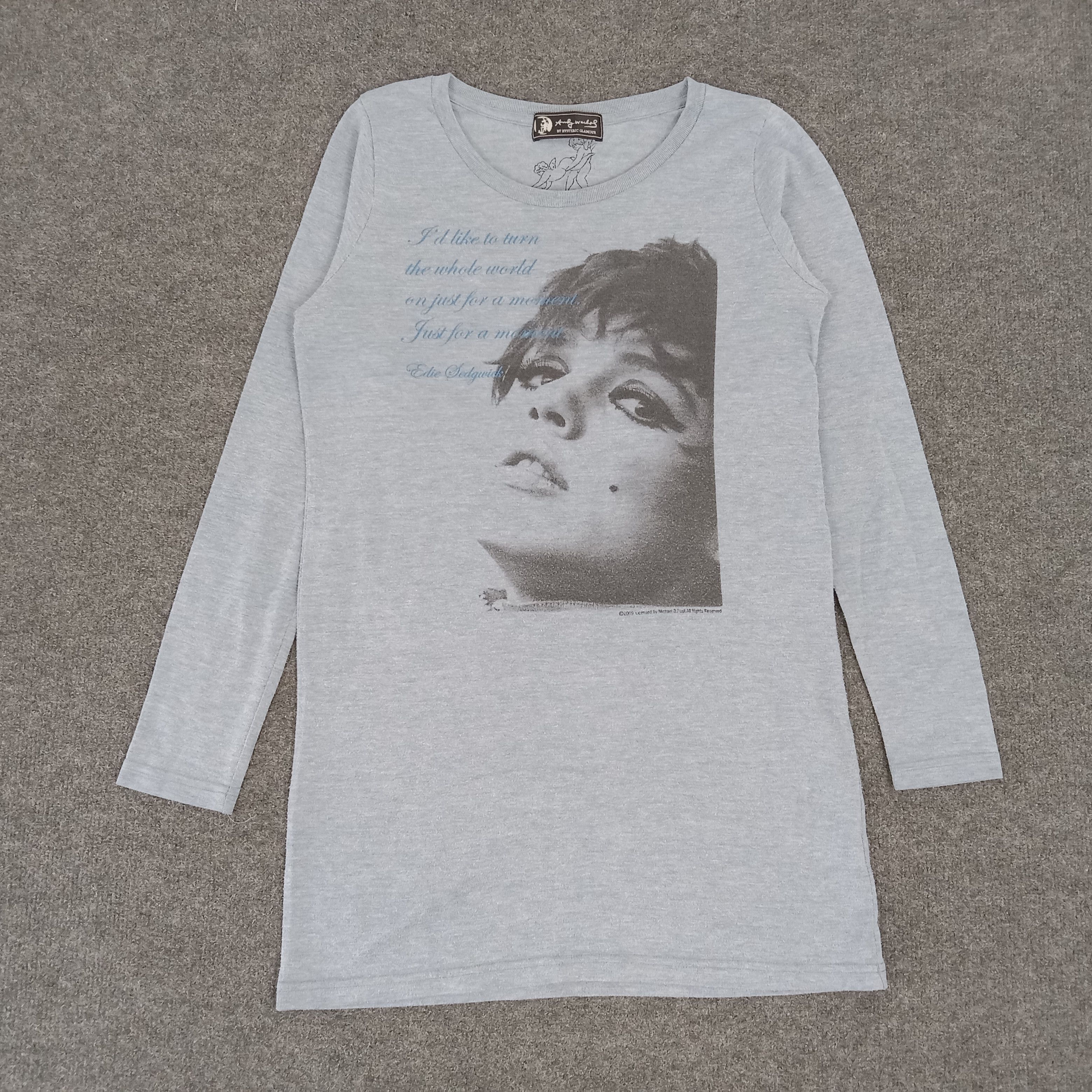 Andy Warhol X Hysteric Glamour Woman's Style Tshirt