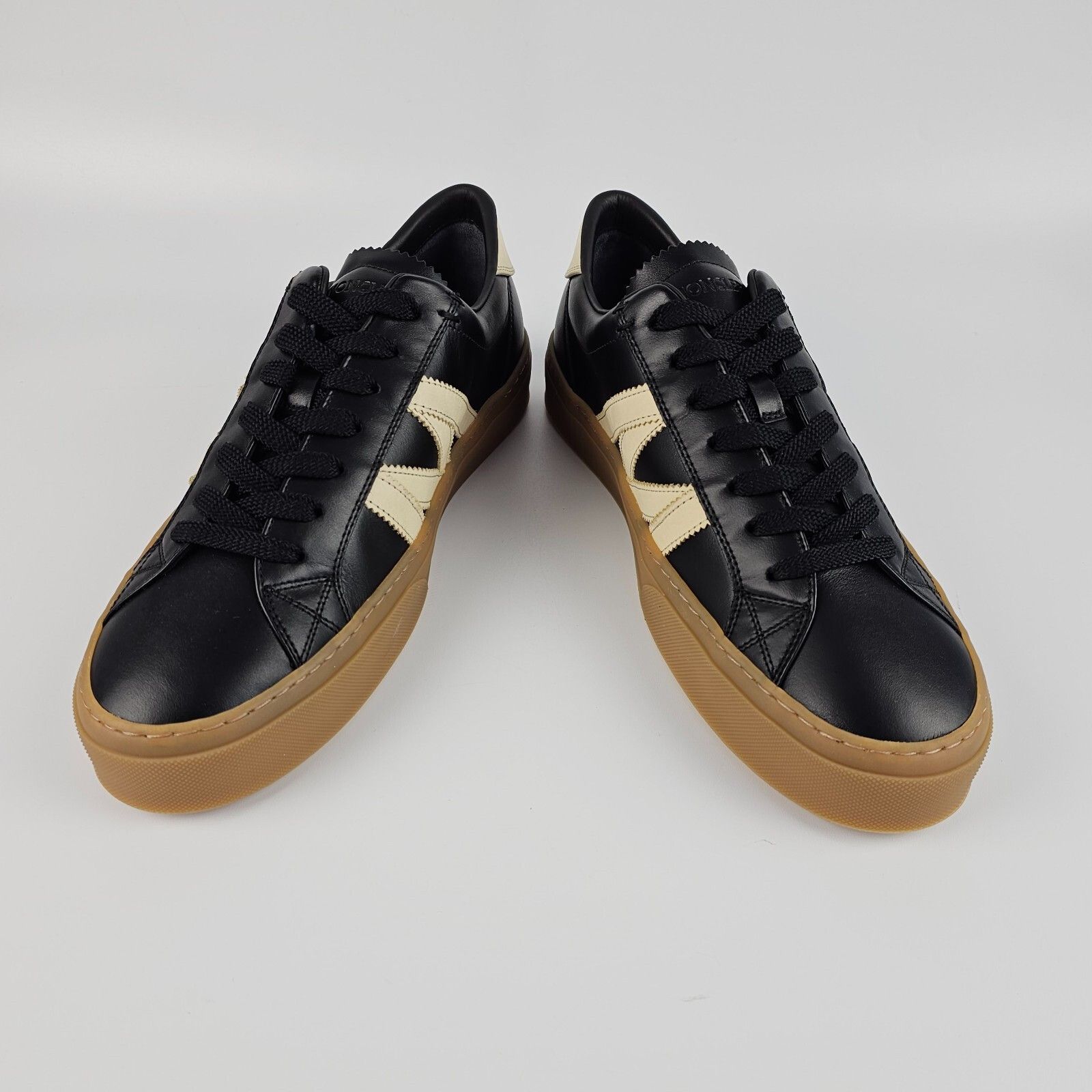 Moncler MONCLER Monaco2 Men's Black Sneakers New Size US 6 / EU 39 - 9 Thumbnail